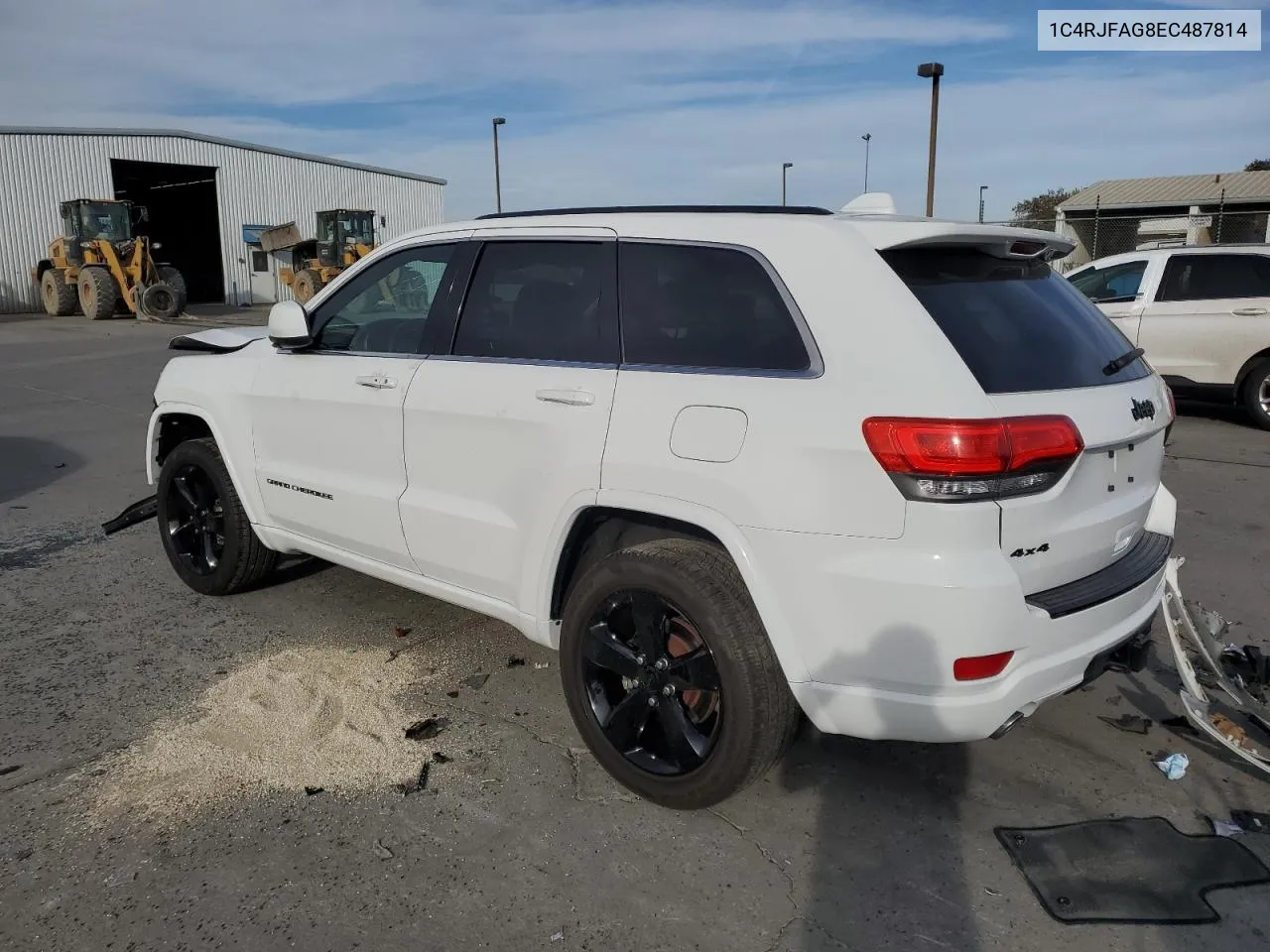 2014 Jeep Grand Cherokee Laredo VIN: 1C4RJFAG8EC487814 Lot: 75270044