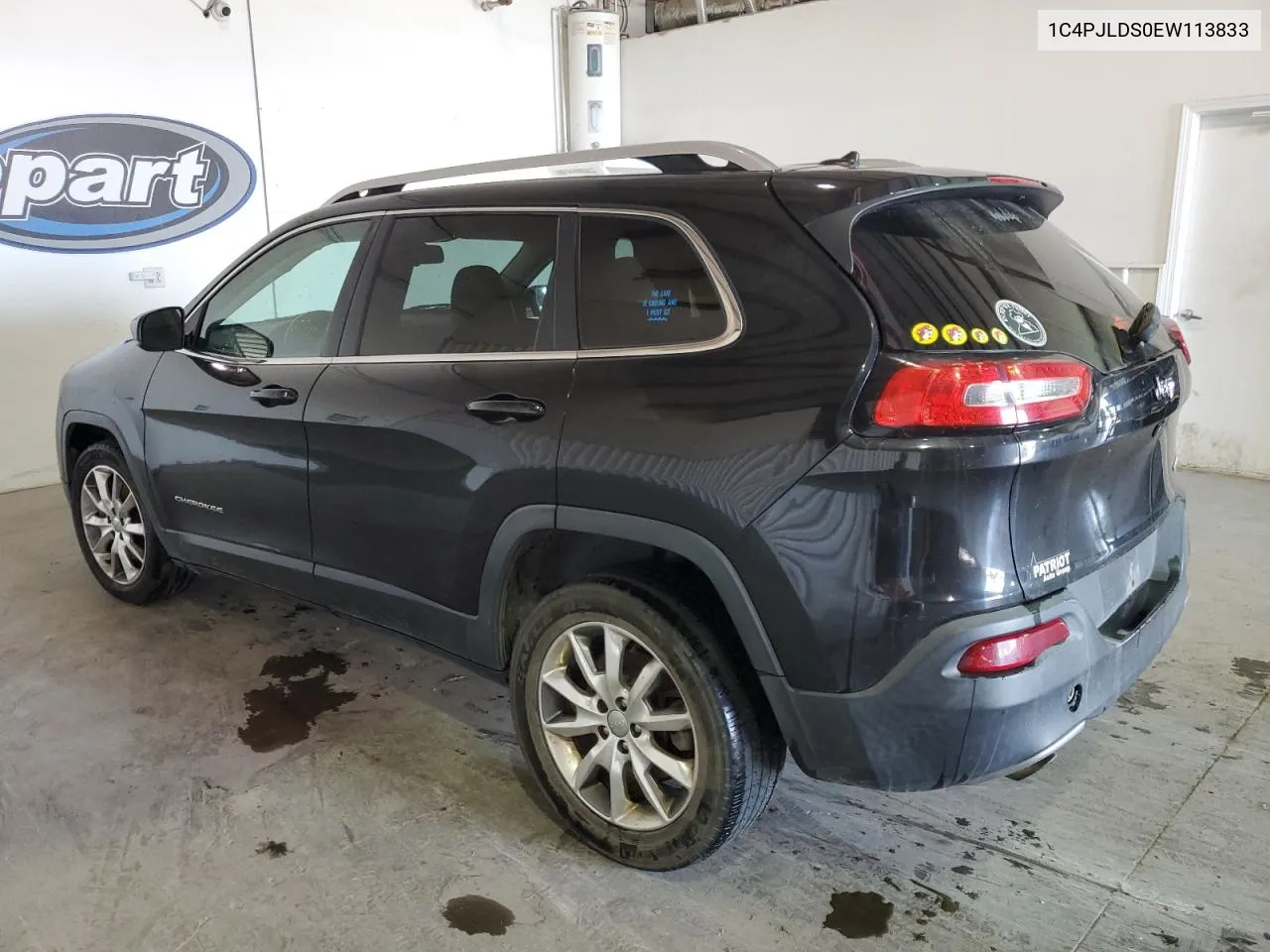 2014 Jeep Cherokee Limited VIN: 1C4PJLDS0EW113833 Lot: 75320074