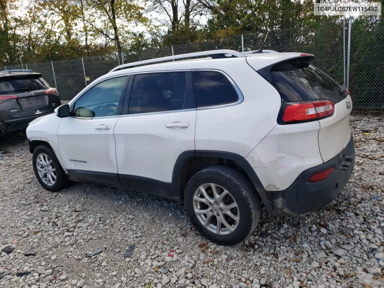 2014 Jeep Cherokee Latitude VIN: 1C4PJLCS7EW115452 Lot: 75466274