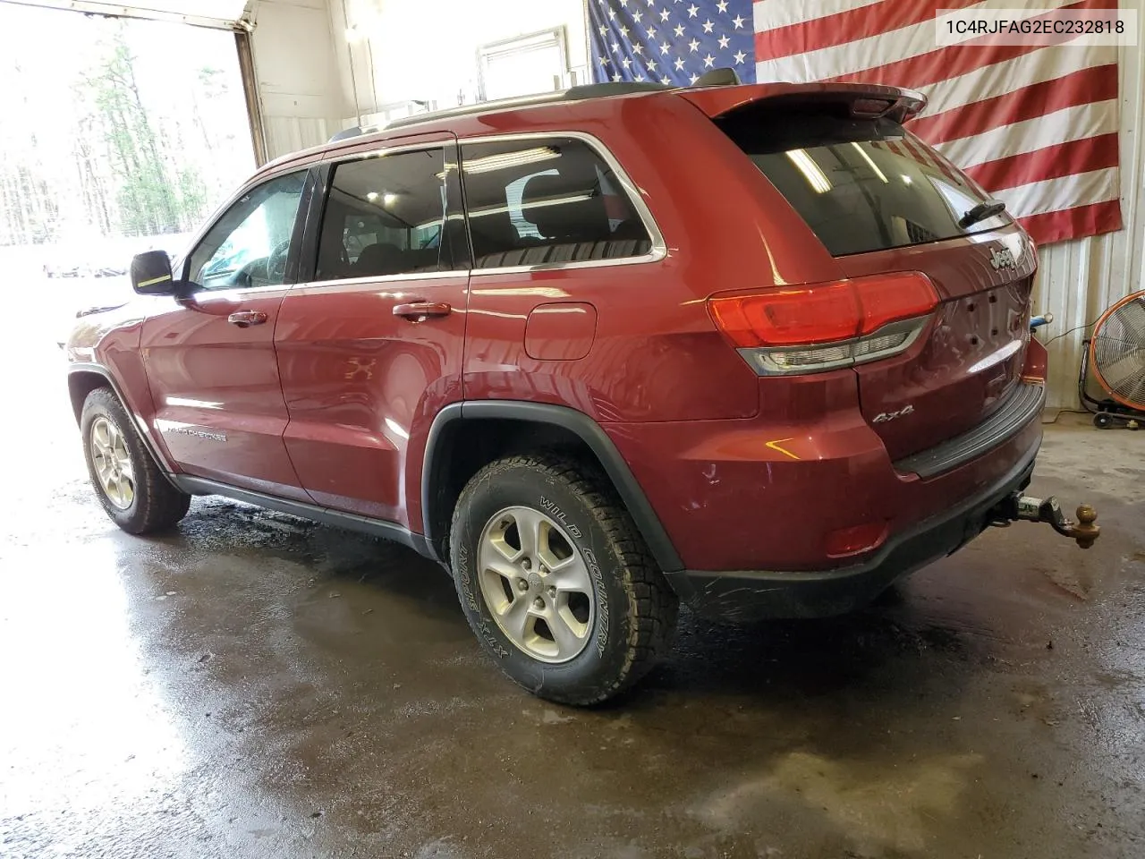 2014 Jeep Grand Cherokee Laredo VIN: 1C4RJFAG2EC232818 Lot: 75609444