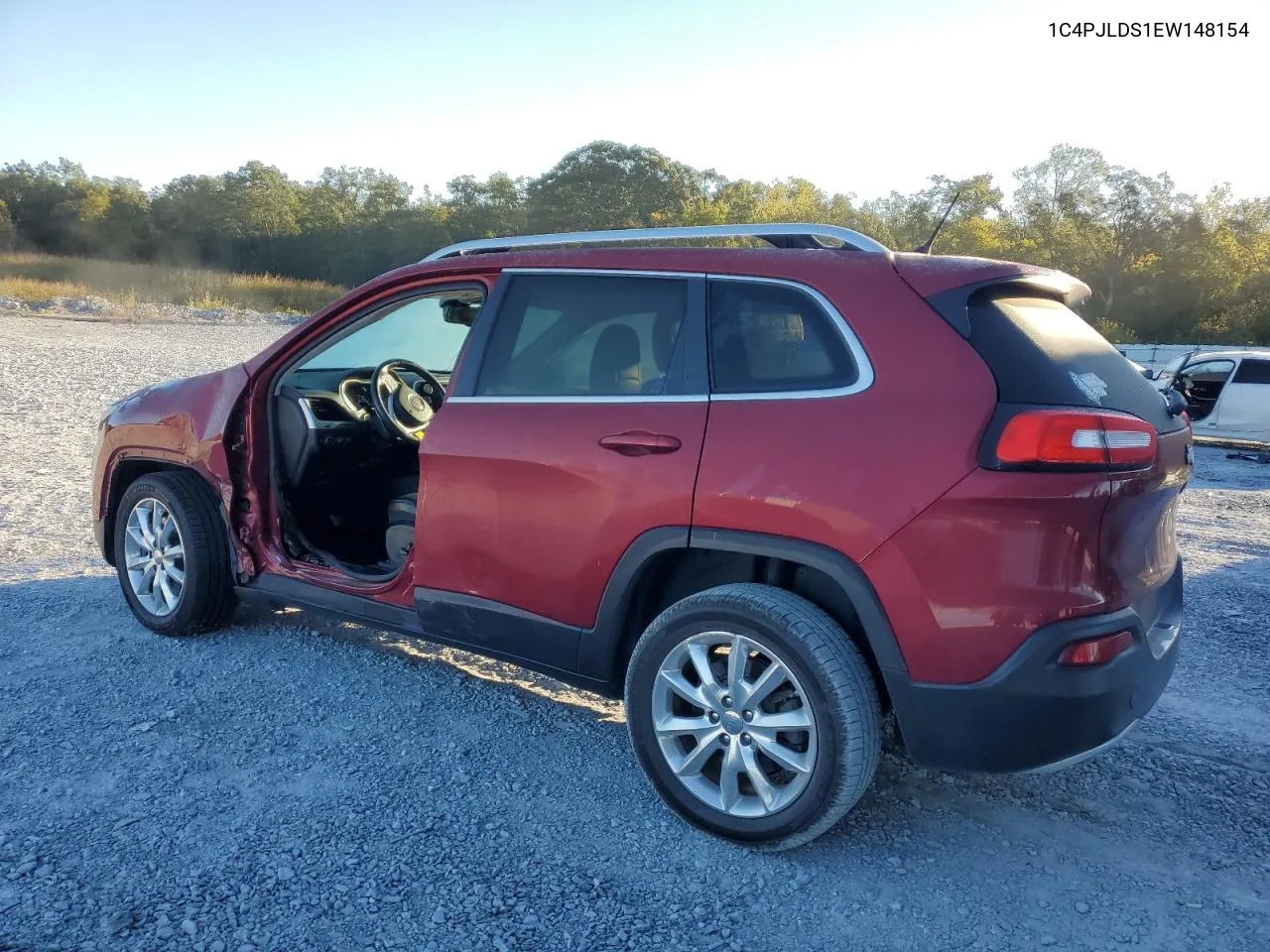 2014 Jeep Cherokee Limited VIN: 1C4PJLDS1EW148154 Lot: 75728264