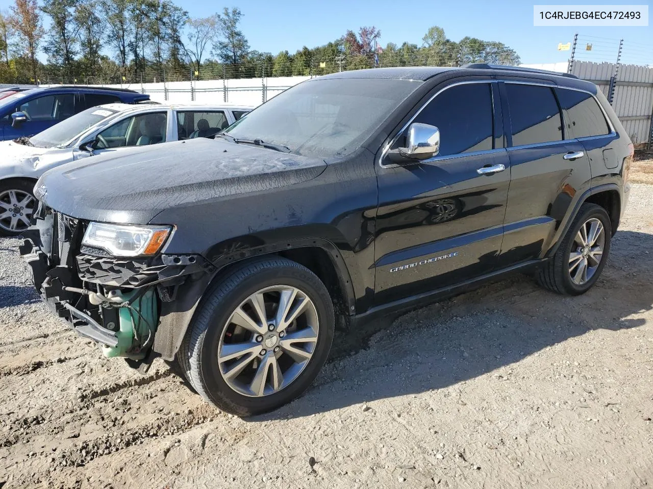 2014 Jeep Grand Cherokee Limited VIN: 1C4RJEBG4EC472493 Lot: 75732524