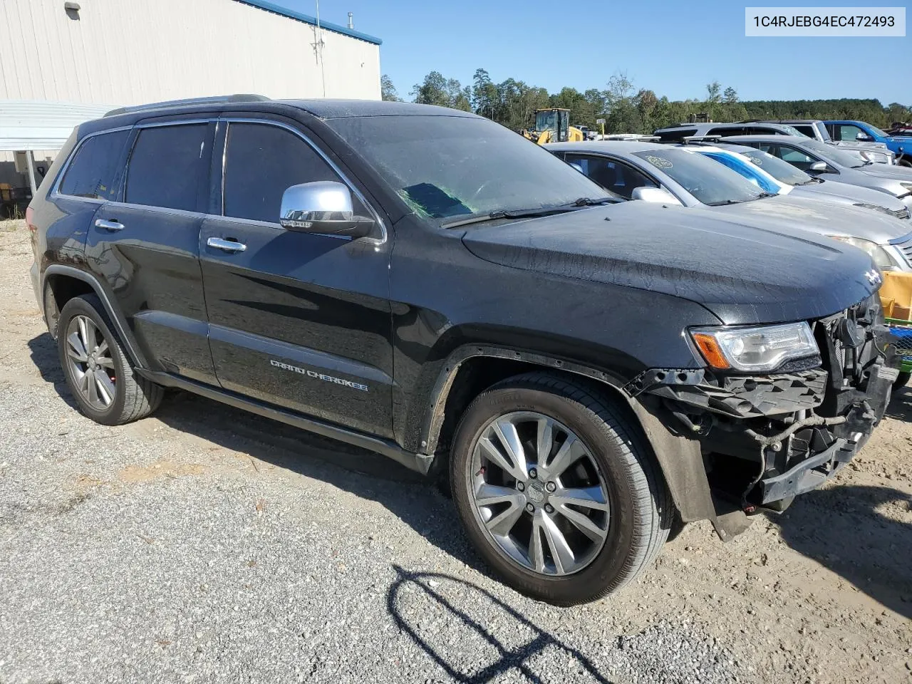 2014 Jeep Grand Cherokee Limited VIN: 1C4RJEBG4EC472493 Lot: 75732524