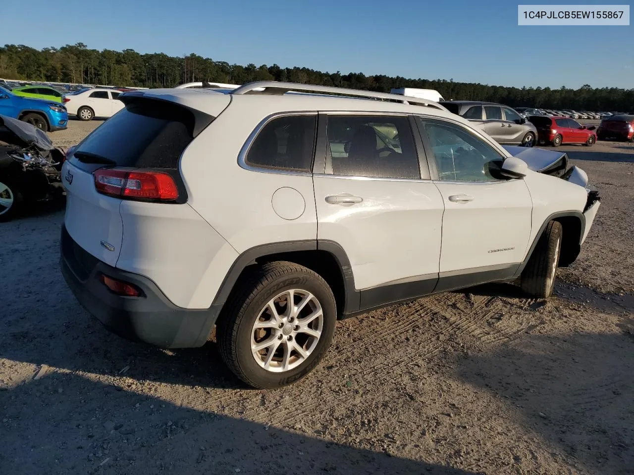 2014 Jeep Cherokee Latitude VIN: 1C4PJLCB5EW155867 Lot: 75764004