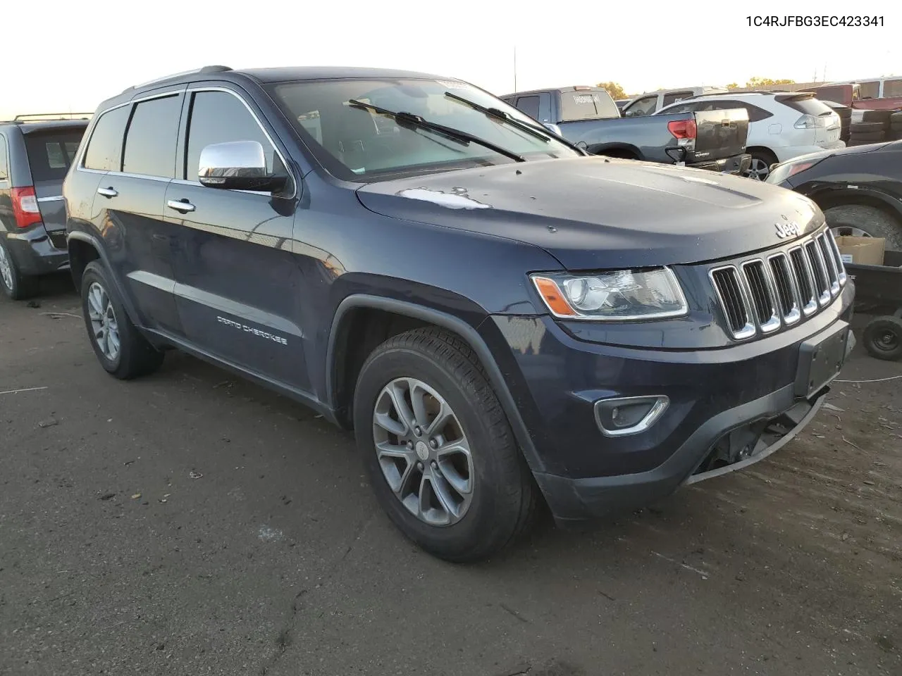 2014 Jeep Grand Cherokee Limited VIN: 1C4RJFBG3EC423341 Lot: 75906384