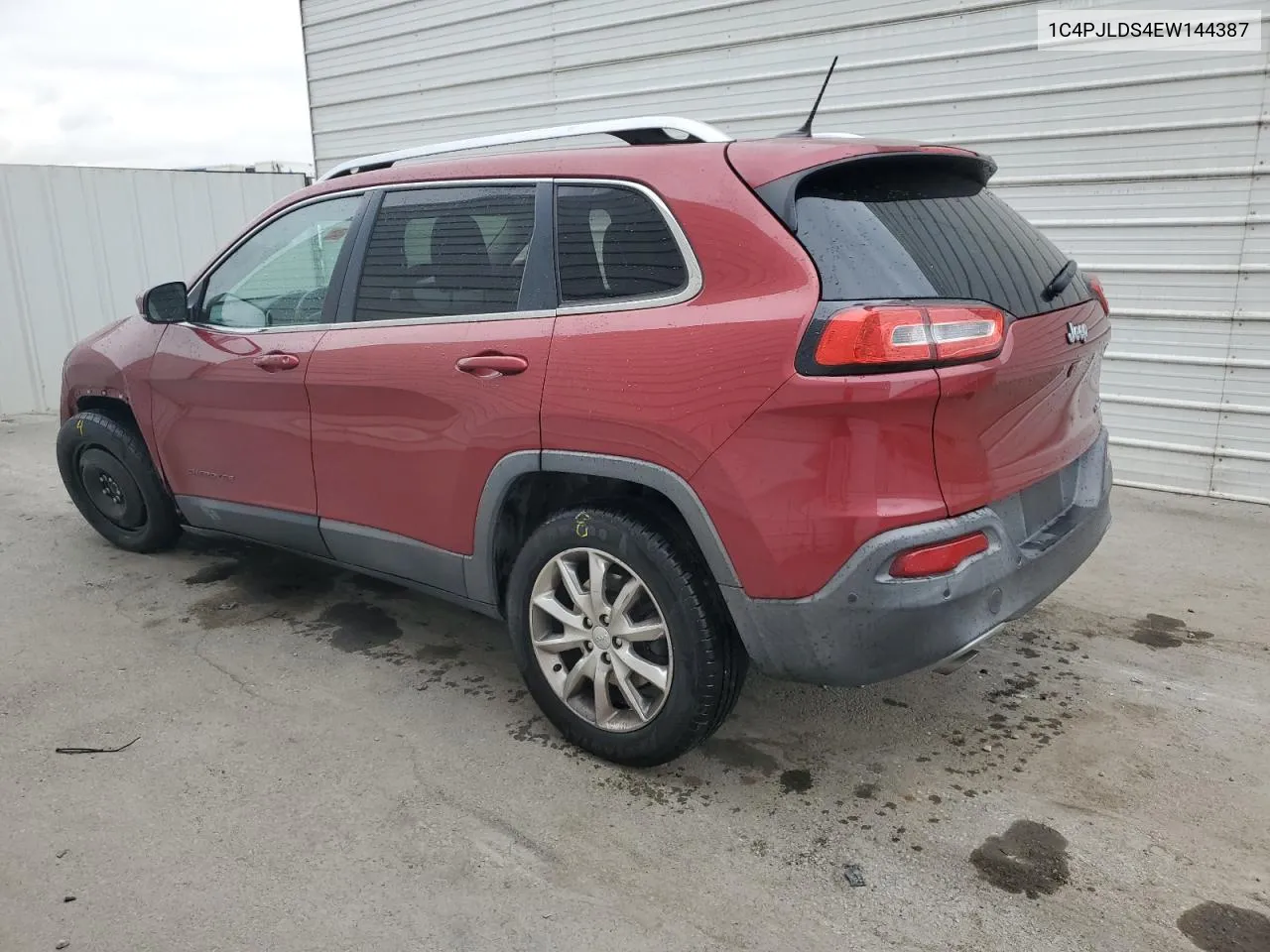 2014 Jeep Cherokee Limited VIN: 1C4PJLDS4EW144387 Lot: 75933884