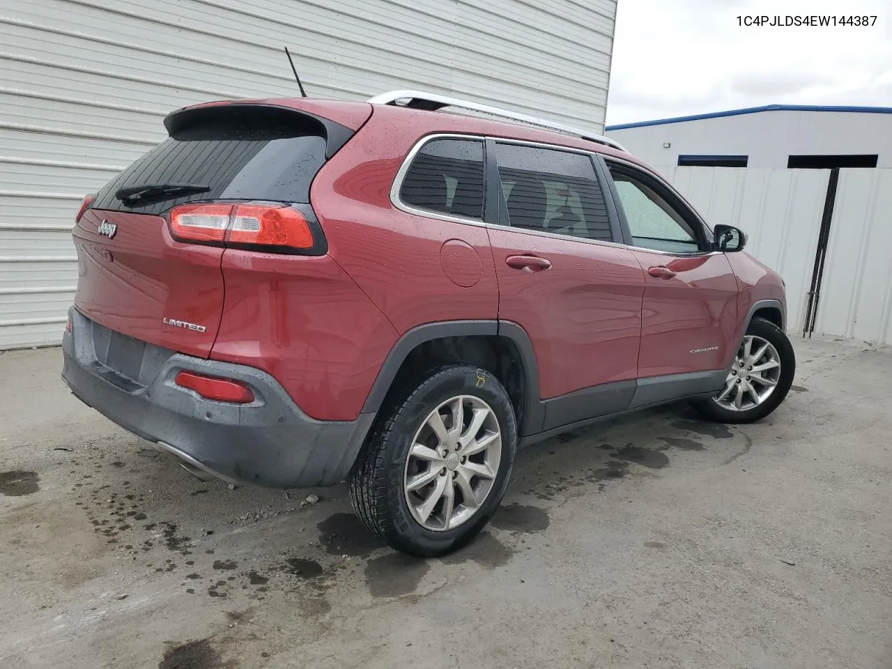 2014 Jeep Cherokee Limited VIN: 1C4PJLDS4EW144387 Lot: 75933884