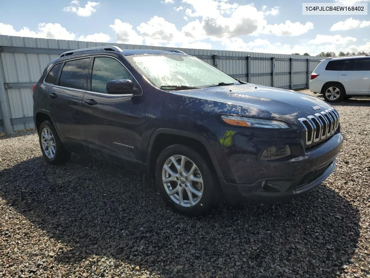 2014 Jeep Cherokee Latitude VIN: 1C4PJLCB4EW168402 Lot: 76021874