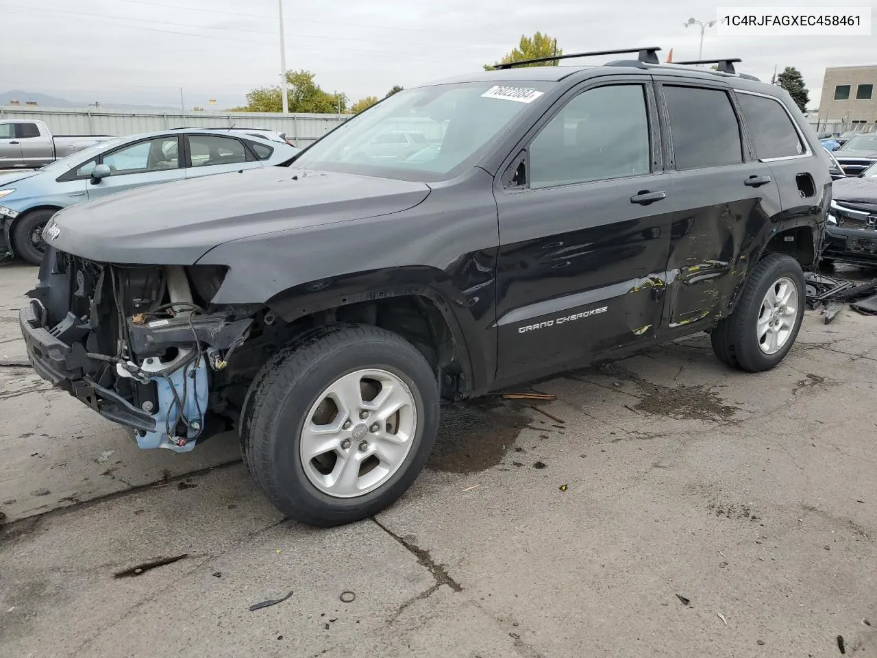 2014 Jeep Grand Cherokee Laredo VIN: 1C4RJFAGXEC458461 Lot: 76022084