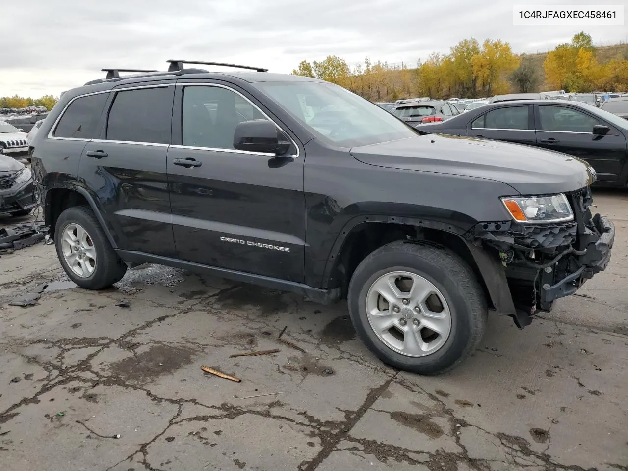 1C4RJFAGXEC458461 2014 Jeep Grand Cherokee Laredo