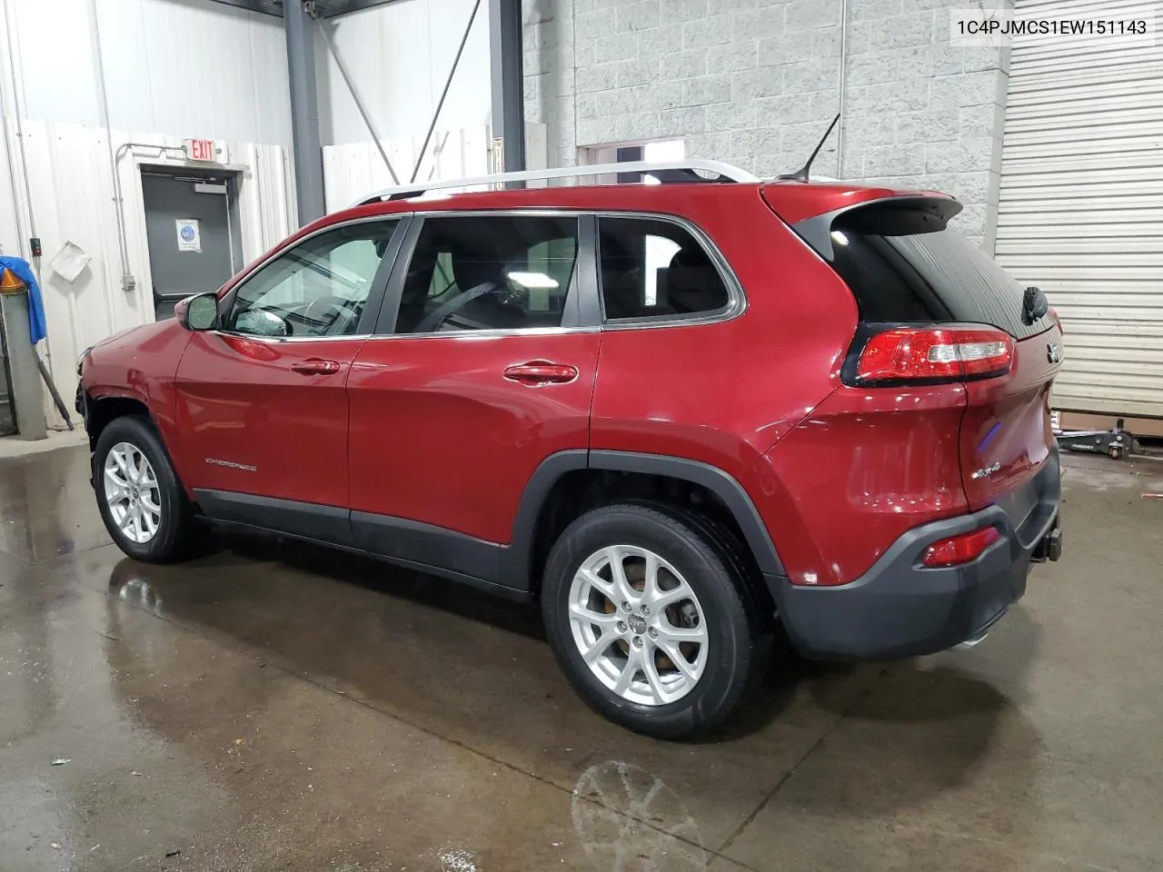 2014 Jeep Cherokee Latitude VIN: 1C4PJMCS1EW151143 Lot: 76025994