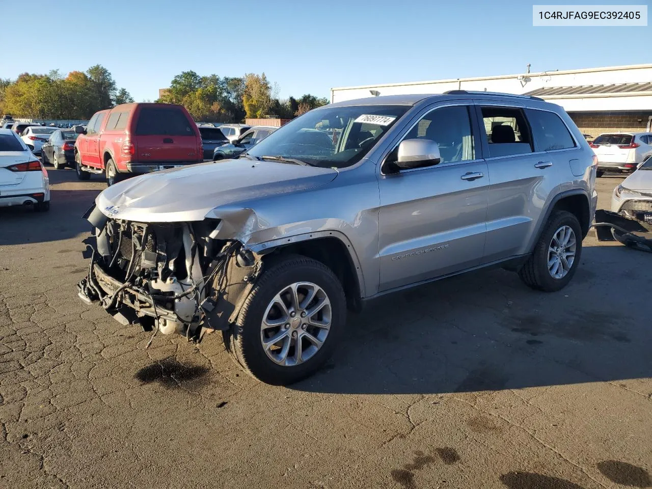 2014 Jeep Grand Cherokee Laredo VIN: 1C4RJFAG9EC392405 Lot: 76097774