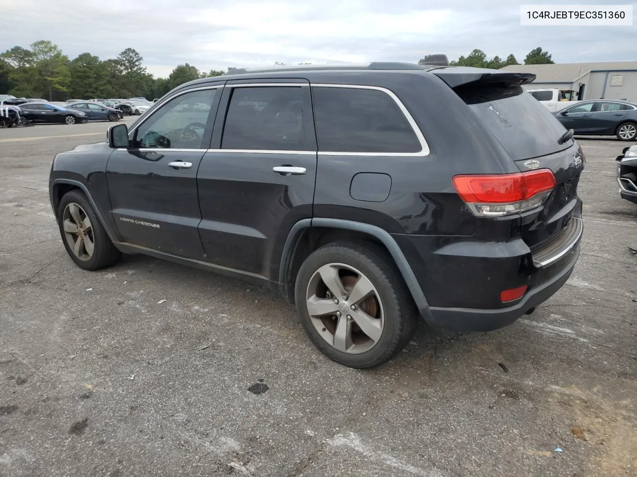 2014 Jeep Grand Cherokee Limited VIN: 1C4RJEBT9EC351360 Lot: 76113614