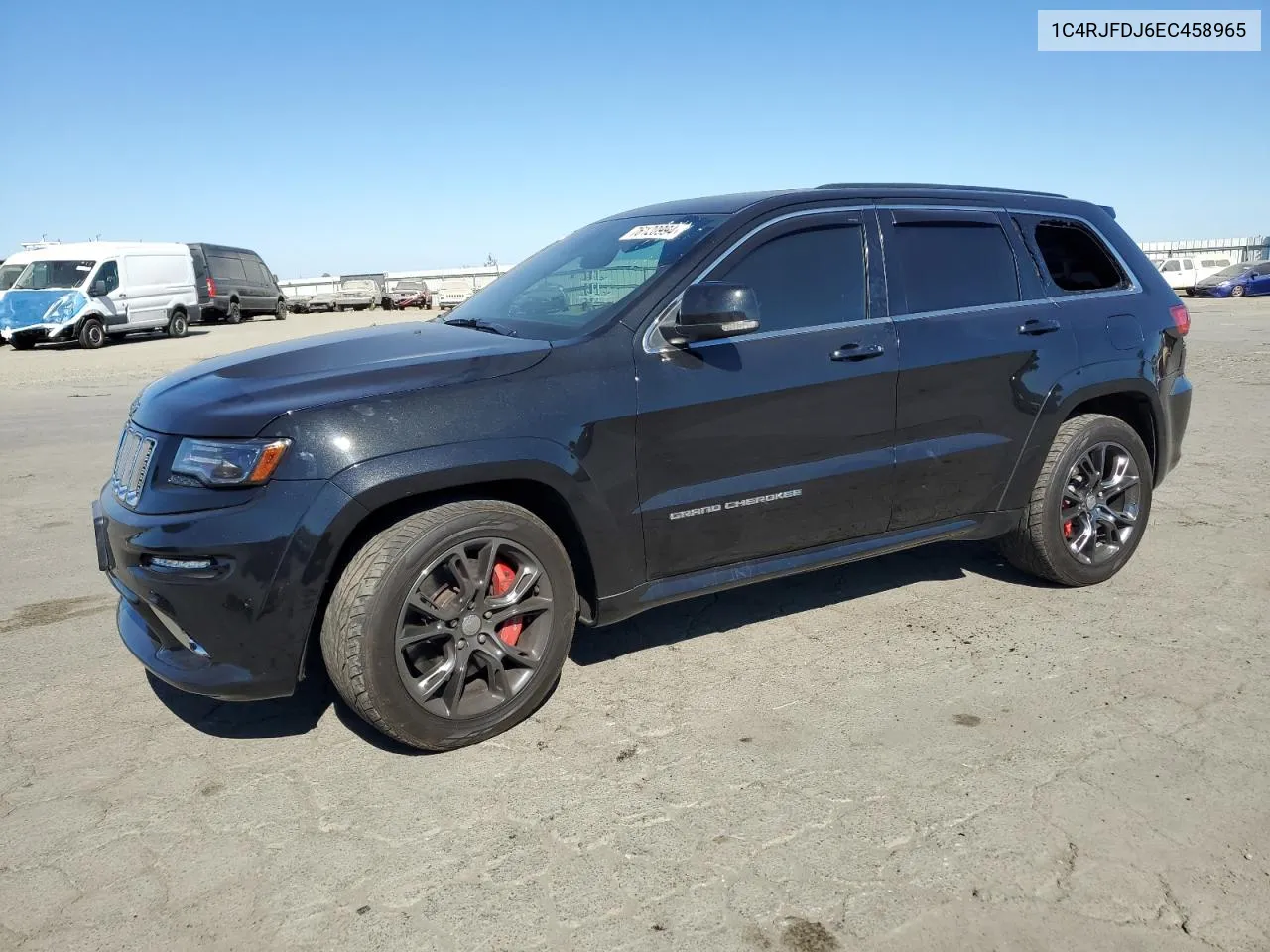 2014 Jeep Grand Cherokee Srt-8 VIN: 1C4RJFDJ6EC458965 Lot: 76120994