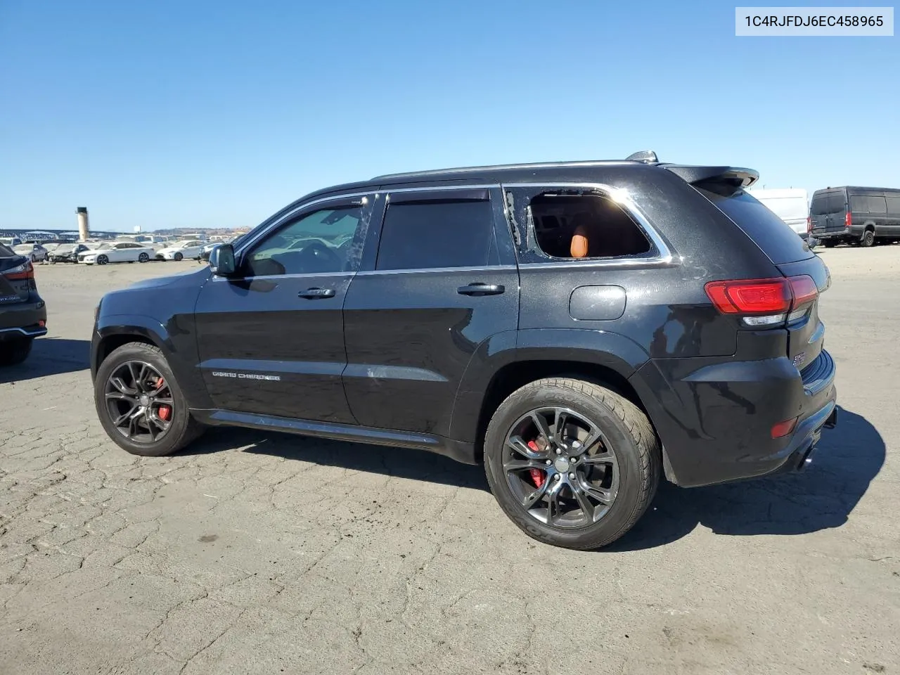 2014 Jeep Grand Cherokee Srt-8 VIN: 1C4RJFDJ6EC458965 Lot: 76120994