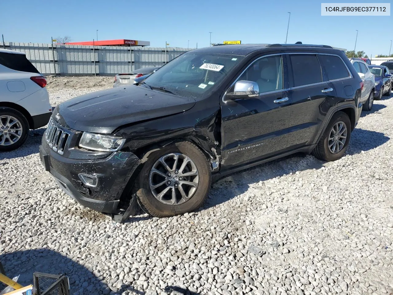 2014 Jeep Grand Cherokee Limited VIN: 1C4RJFBG9EC377112 Lot: 76240064