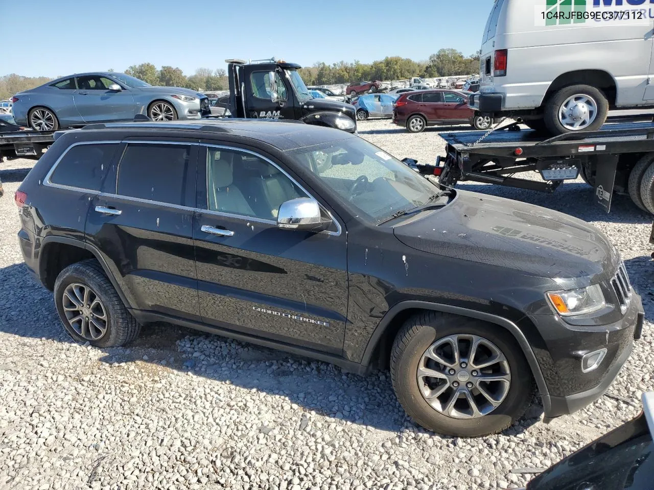 2014 Jeep Grand Cherokee Limited VIN: 1C4RJFBG9EC377112 Lot: 76240064