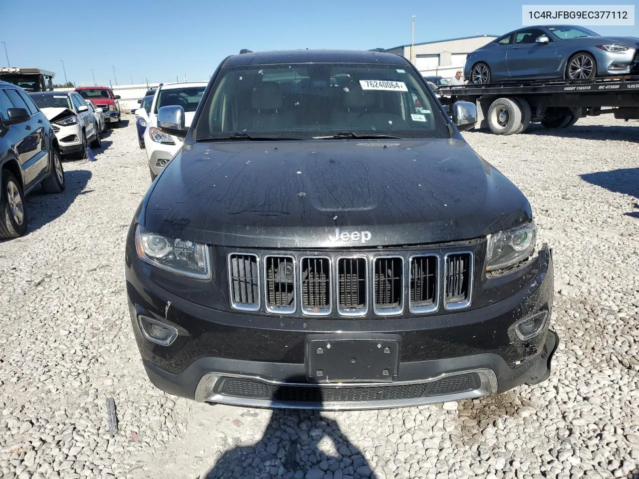 2014 Jeep Grand Cherokee Limited VIN: 1C4RJFBG9EC377112 Lot: 76240064