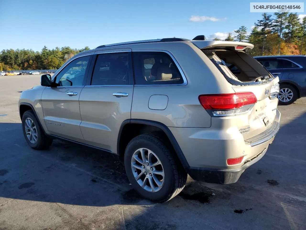 2014 Jeep Grand Cherokee Limited VIN: 1C4RJFBG4EC148546 Lot: 76270574