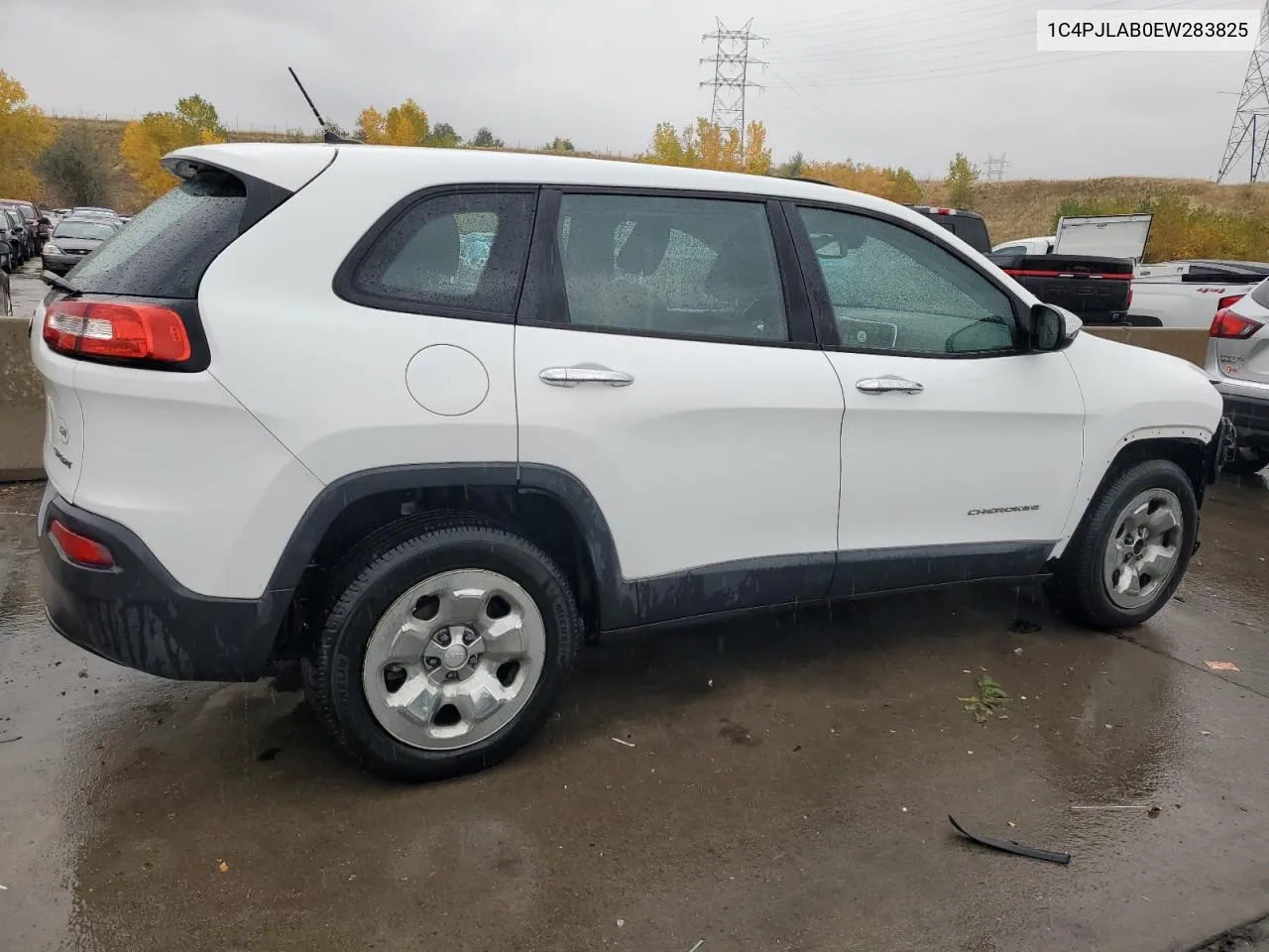 2014 Jeep Cherokee Sport VIN: 1C4PJLAB0EW283825 Lot: 76288164