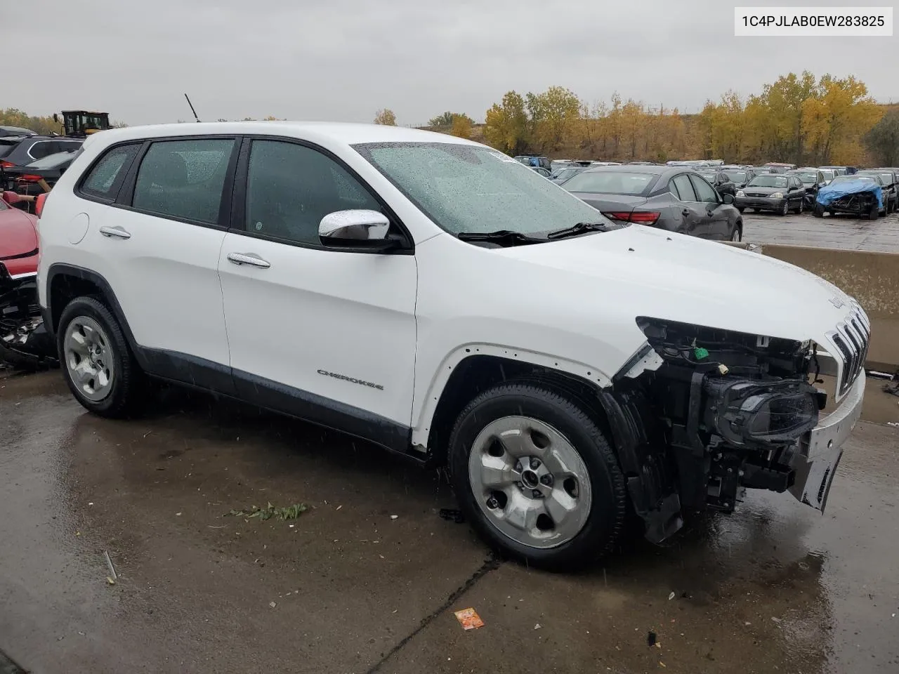 2014 Jeep Cherokee Sport VIN: 1C4PJLAB0EW283825 Lot: 76288164