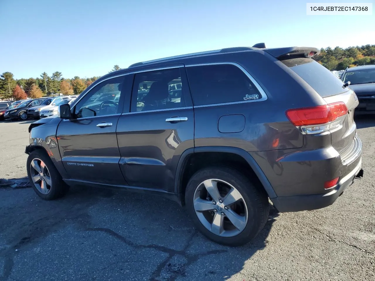 2014 Jeep Grand Cherokee Limited VIN: 1C4RJEBT2EC147368 Lot: 76352184