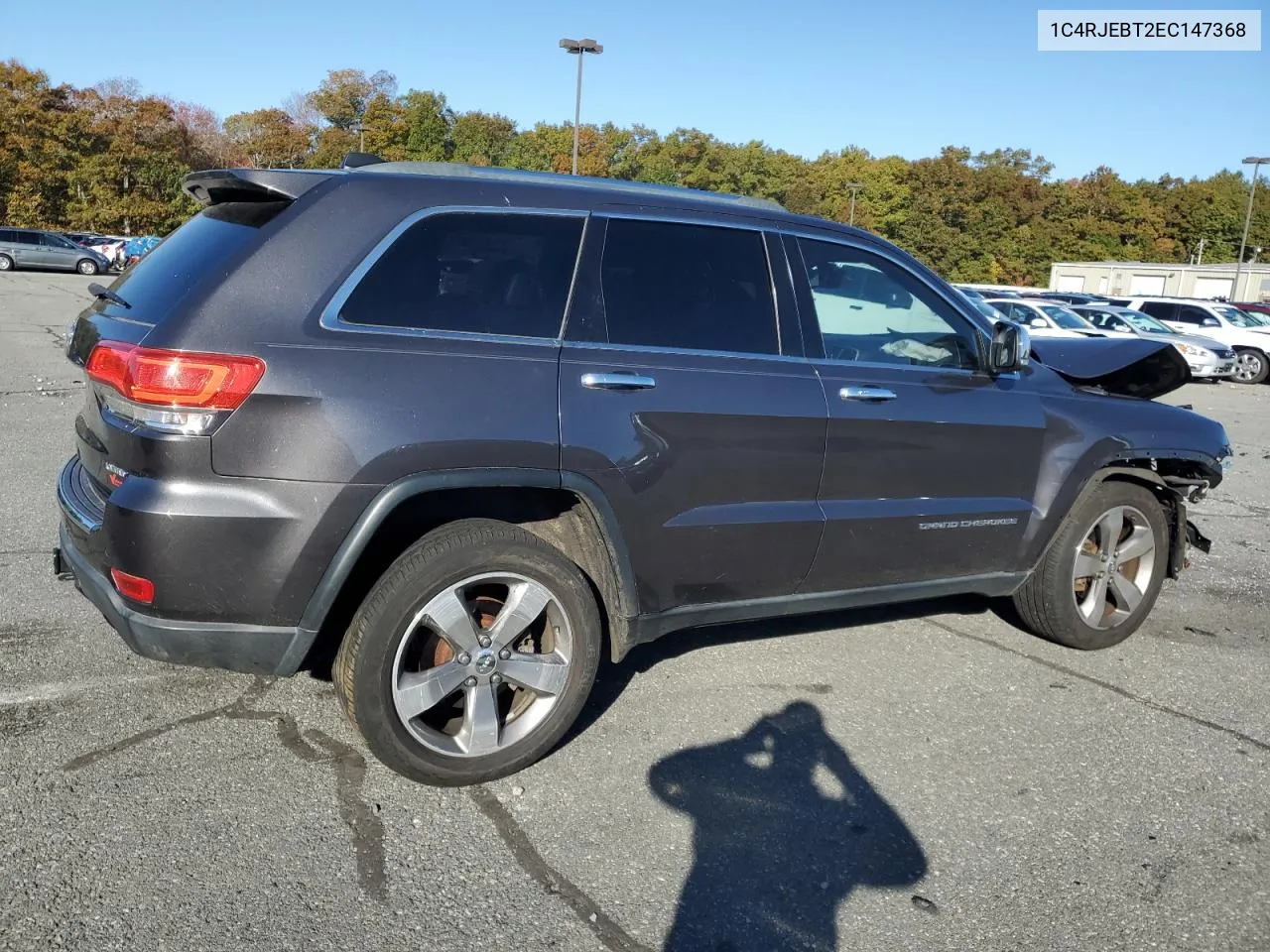 2014 Jeep Grand Cherokee Limited VIN: 1C4RJEBT2EC147368 Lot: 76352184