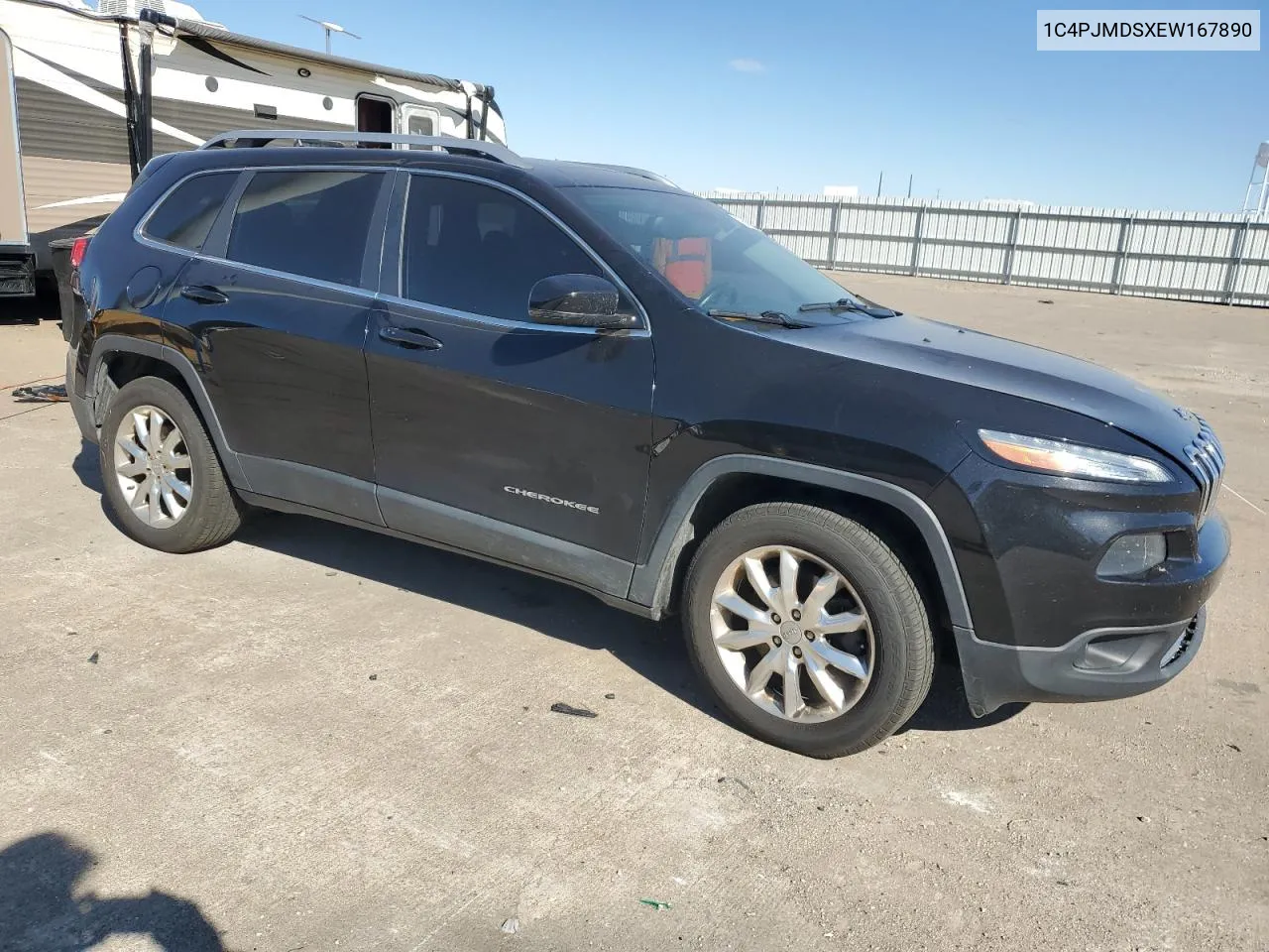 2014 Jeep Cherokee Limited VIN: 1C4PJMDSXEW167890 Lot: 76414884