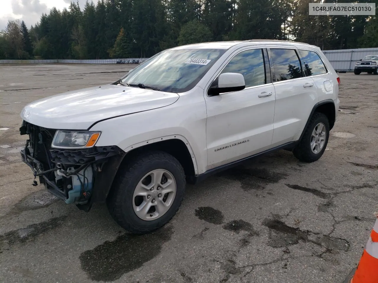 2014 Jeep Grand Cherokee Laredo VIN: 1C4RJFAG7EC510130 Lot: 76483314