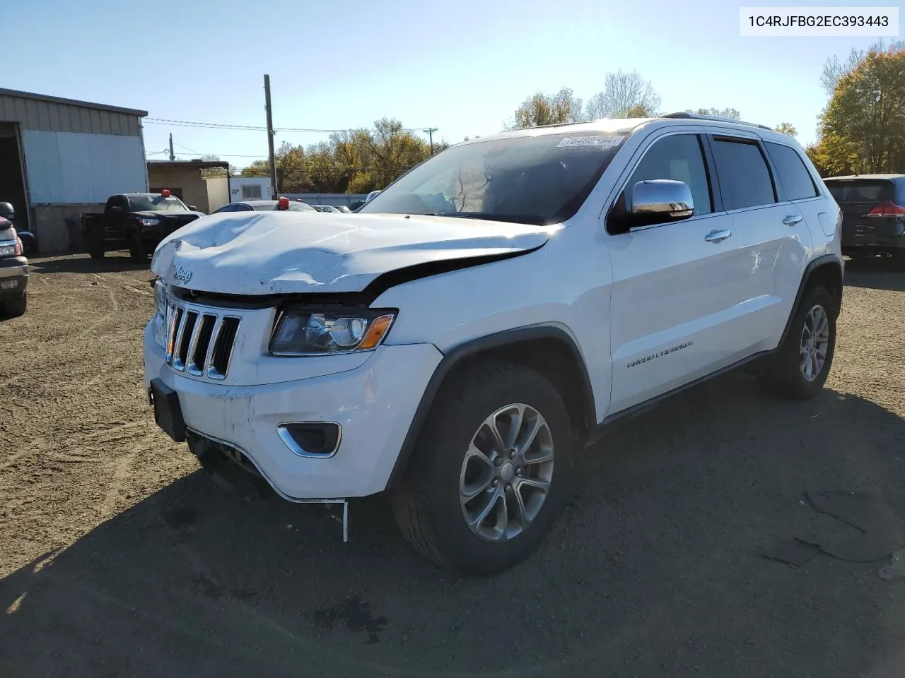 2014 Jeep Grand Cherokee Limited VIN: 1C4RJFBG2EC393443 Lot: 76488594