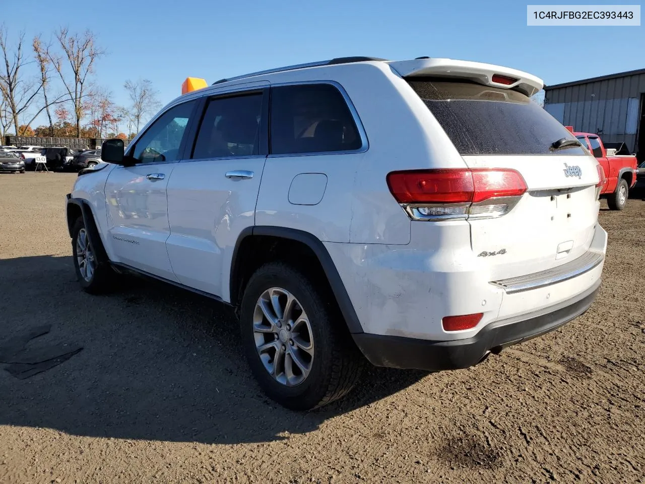 2014 Jeep Grand Cherokee Limited VIN: 1C4RJFBG2EC393443 Lot: 76488594