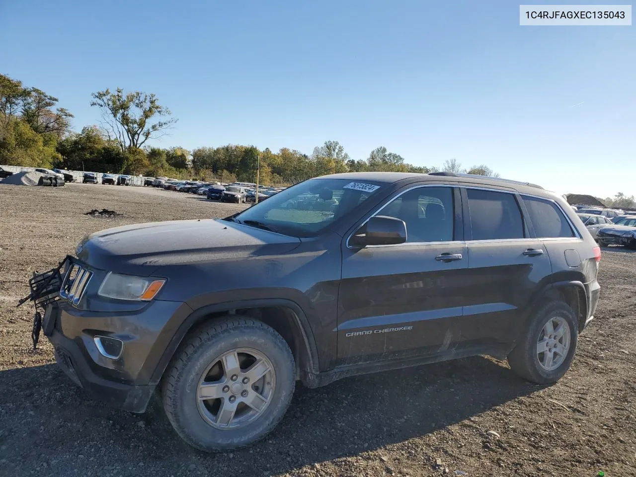 2014 Jeep Grand Cherokee Laredo VIN: 1C4RJFAGXEC135043 Lot: 76515824