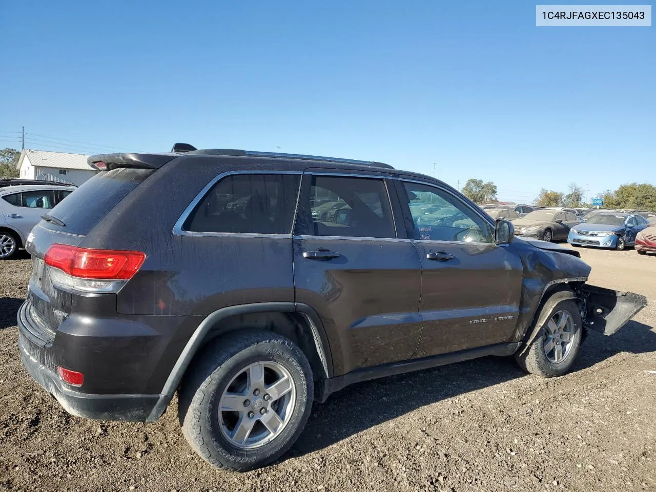 1C4RJFAGXEC135043 2014 Jeep Grand Cherokee Laredo