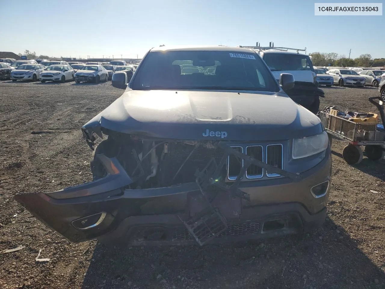 2014 Jeep Grand Cherokee Laredo VIN: 1C4RJFAGXEC135043 Lot: 76515824