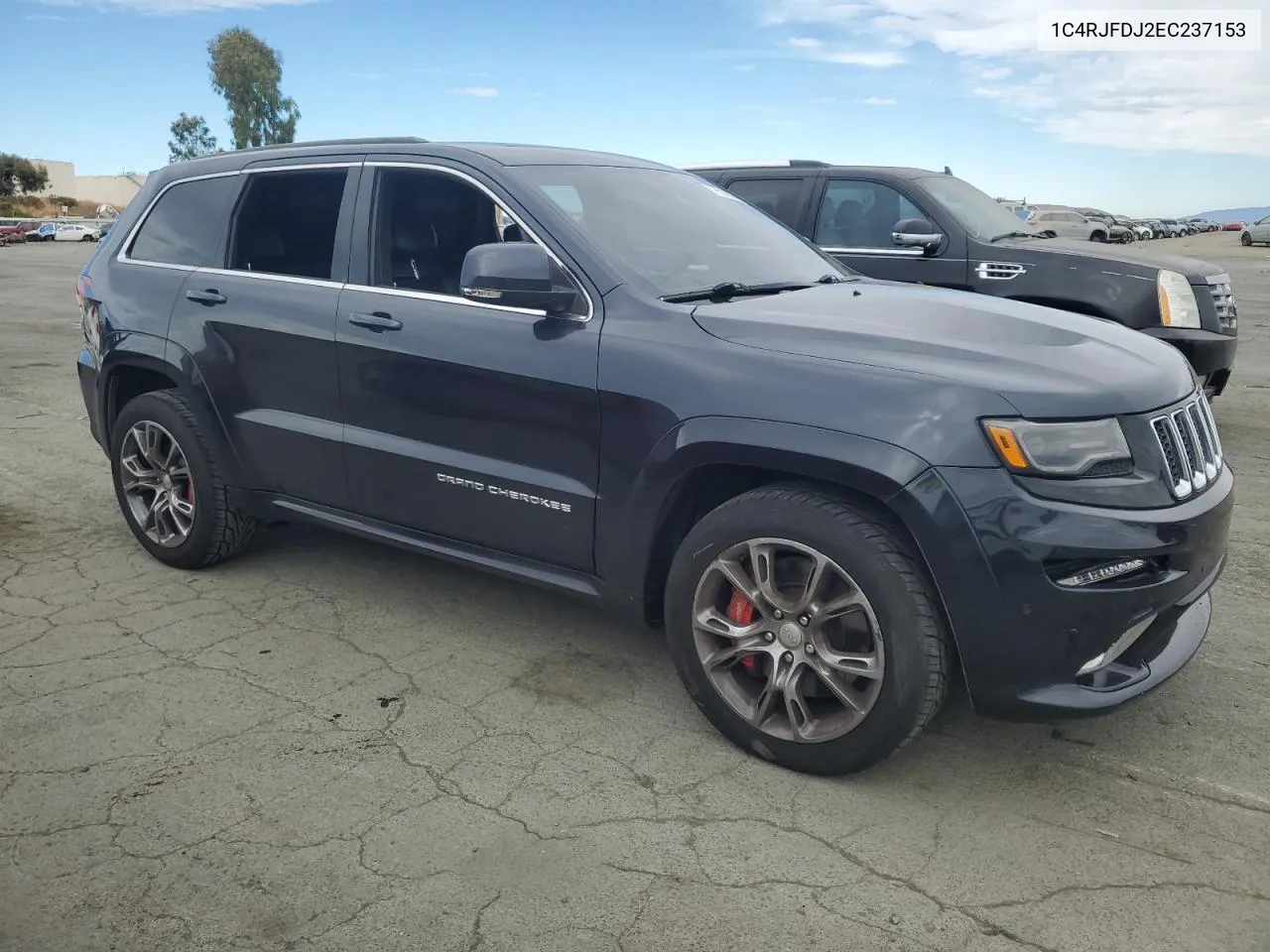 2014 Jeep Grand Cherokee Srt-8 VIN: 1C4RJFDJ2EC237153 Lot: 76530004