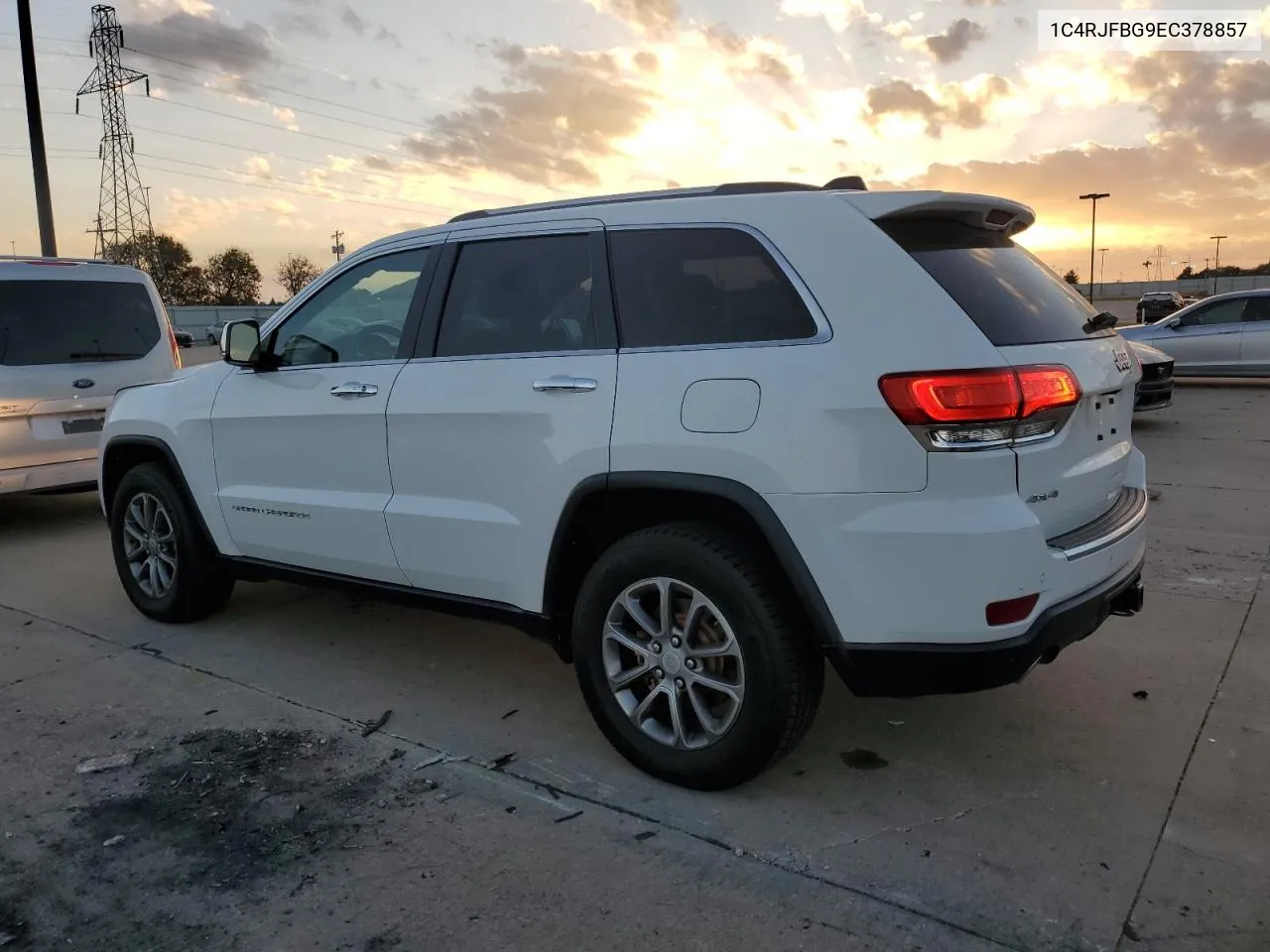 2014 Jeep Grand Cherokee Limited VIN: 1C4RJFBG9EC378857 Lot: 76639564