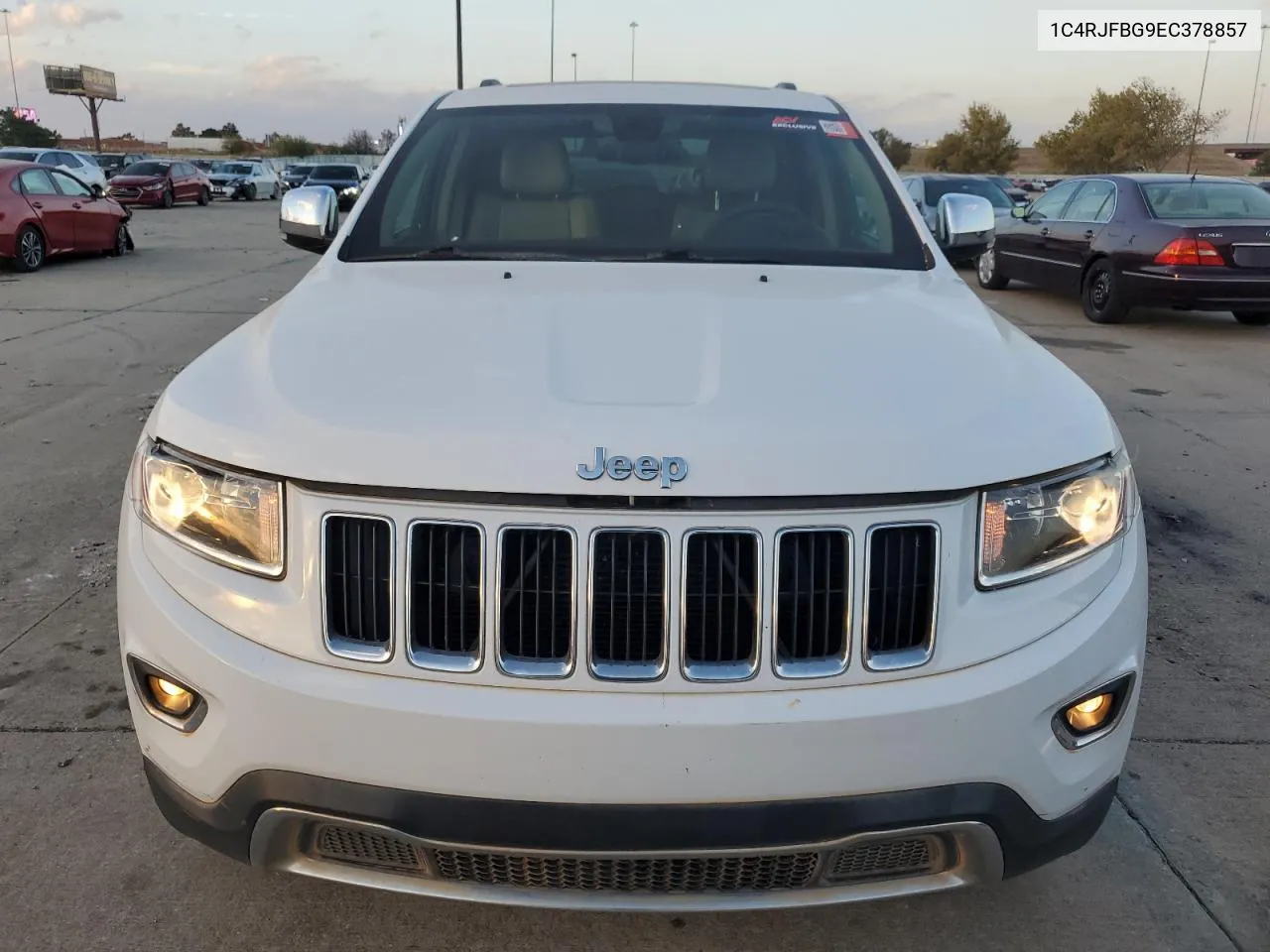 2014 Jeep Grand Cherokee Limited VIN: 1C4RJFBG9EC378857 Lot: 76639564