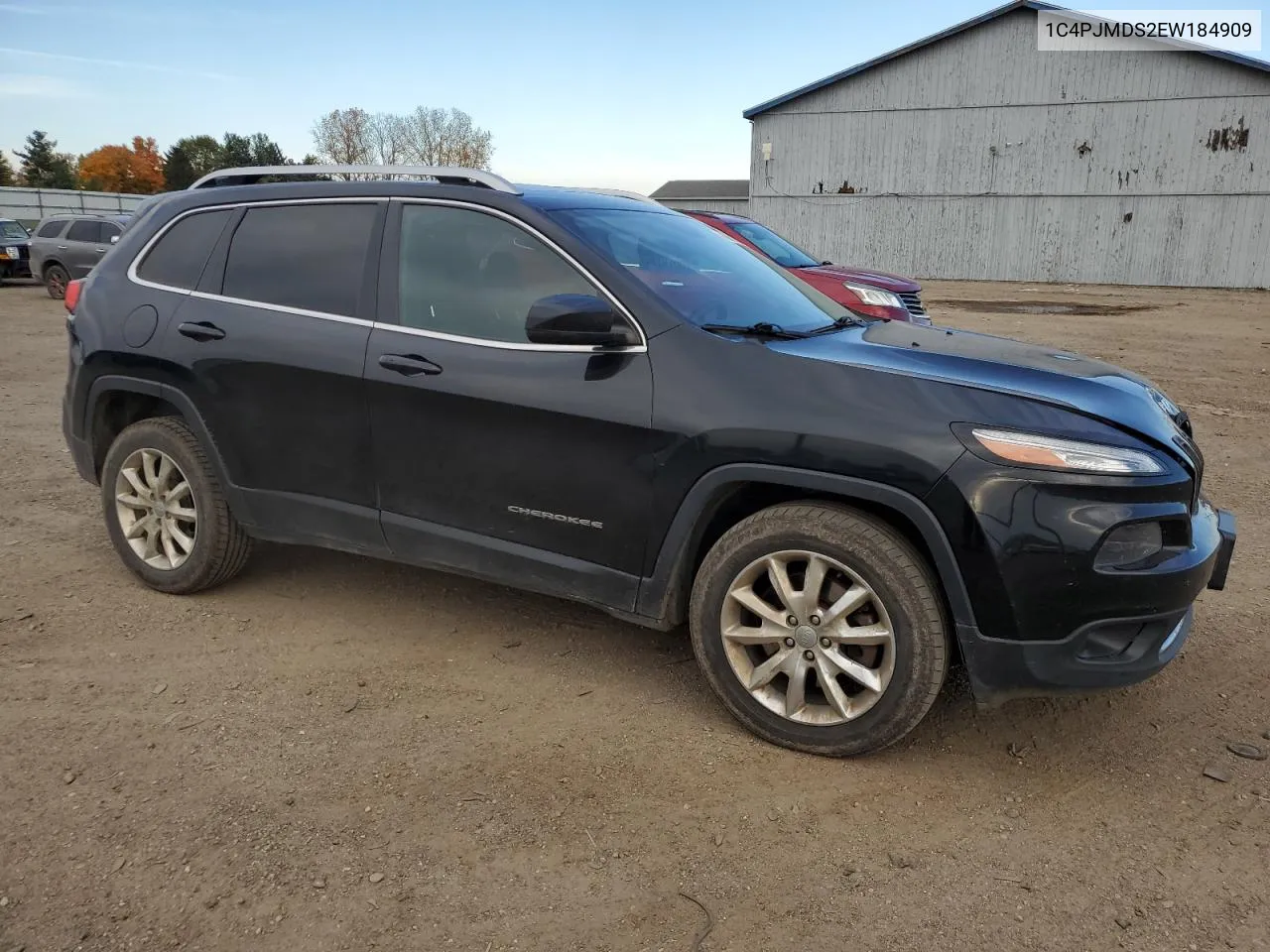 2014 Jeep Cherokee Limited VIN: 1C4PJMDS2EW184909 Lot: 76674784