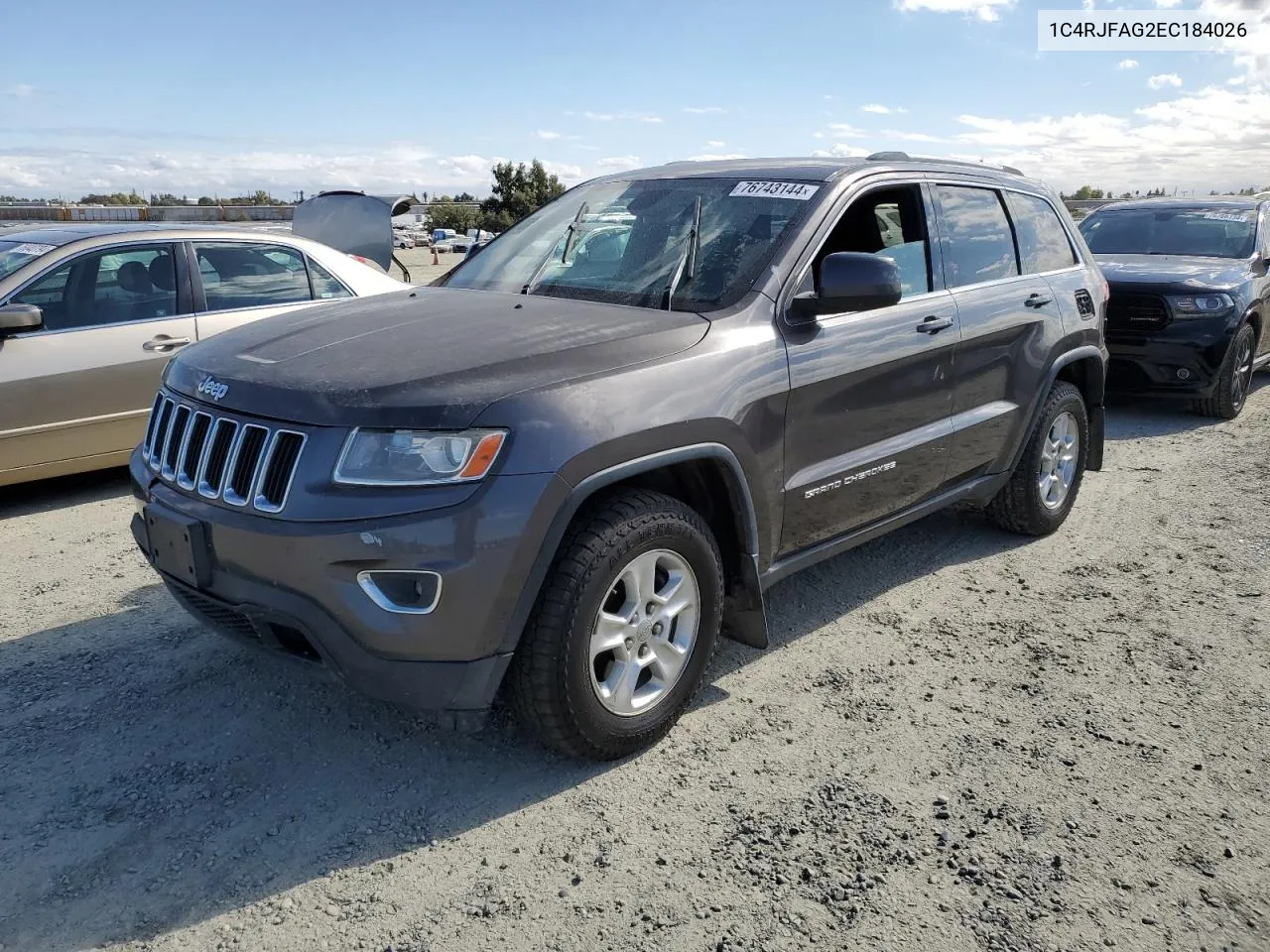 2014 Jeep Grand Cherokee Laredo VIN: 1C4RJFAG2EC184026 Lot: 76743144