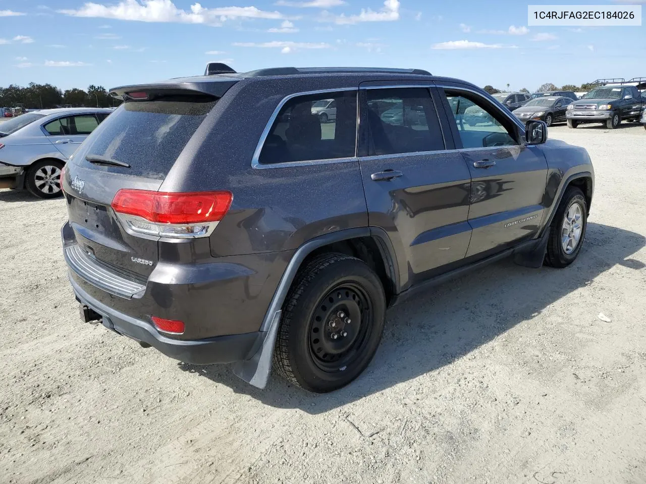 2014 Jeep Grand Cherokee Laredo VIN: 1C4RJFAG2EC184026 Lot: 76743144