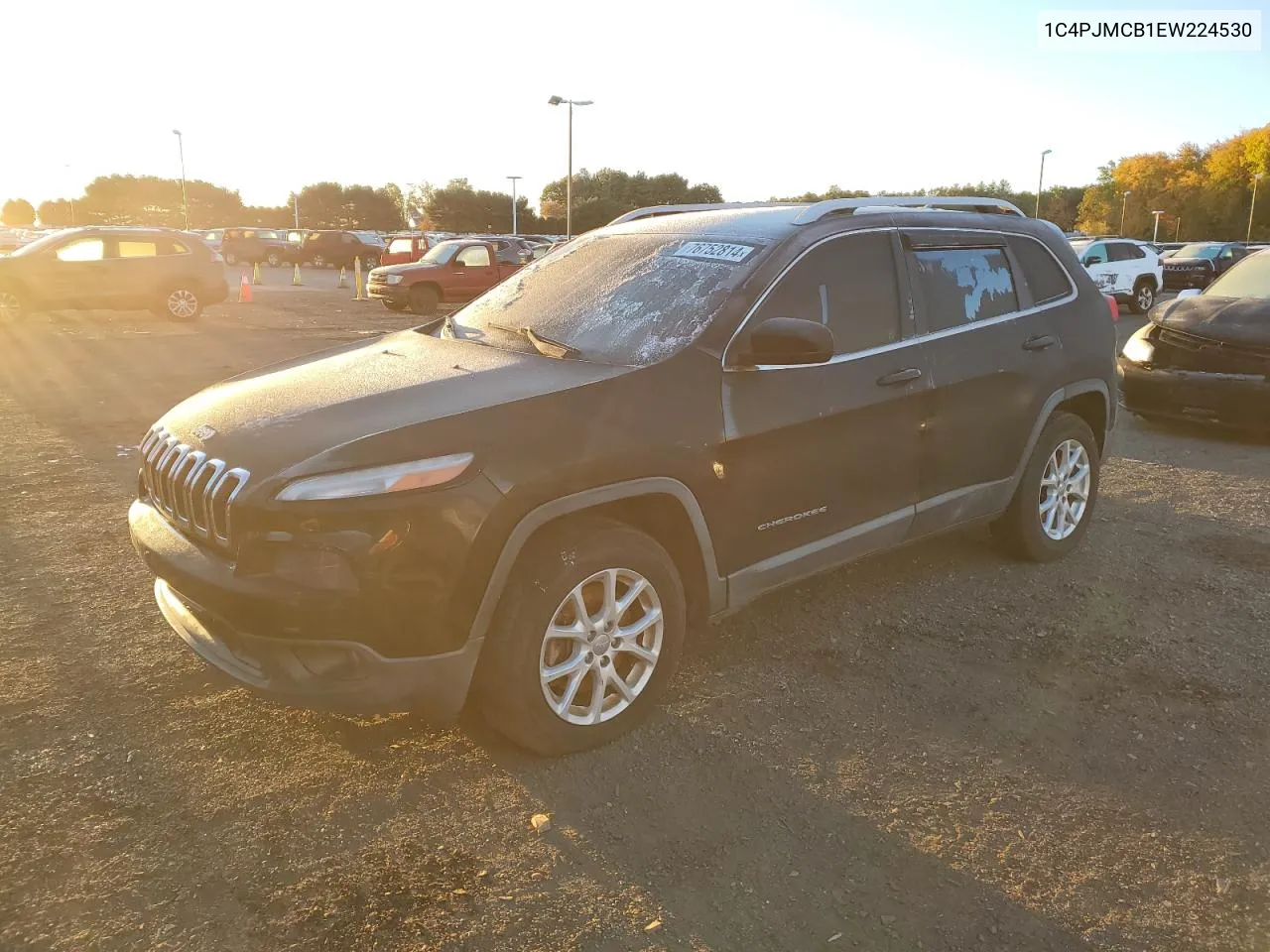 2014 Jeep Cherokee Latitude VIN: 1C4PJMCB1EW224530 Lot: 76752814