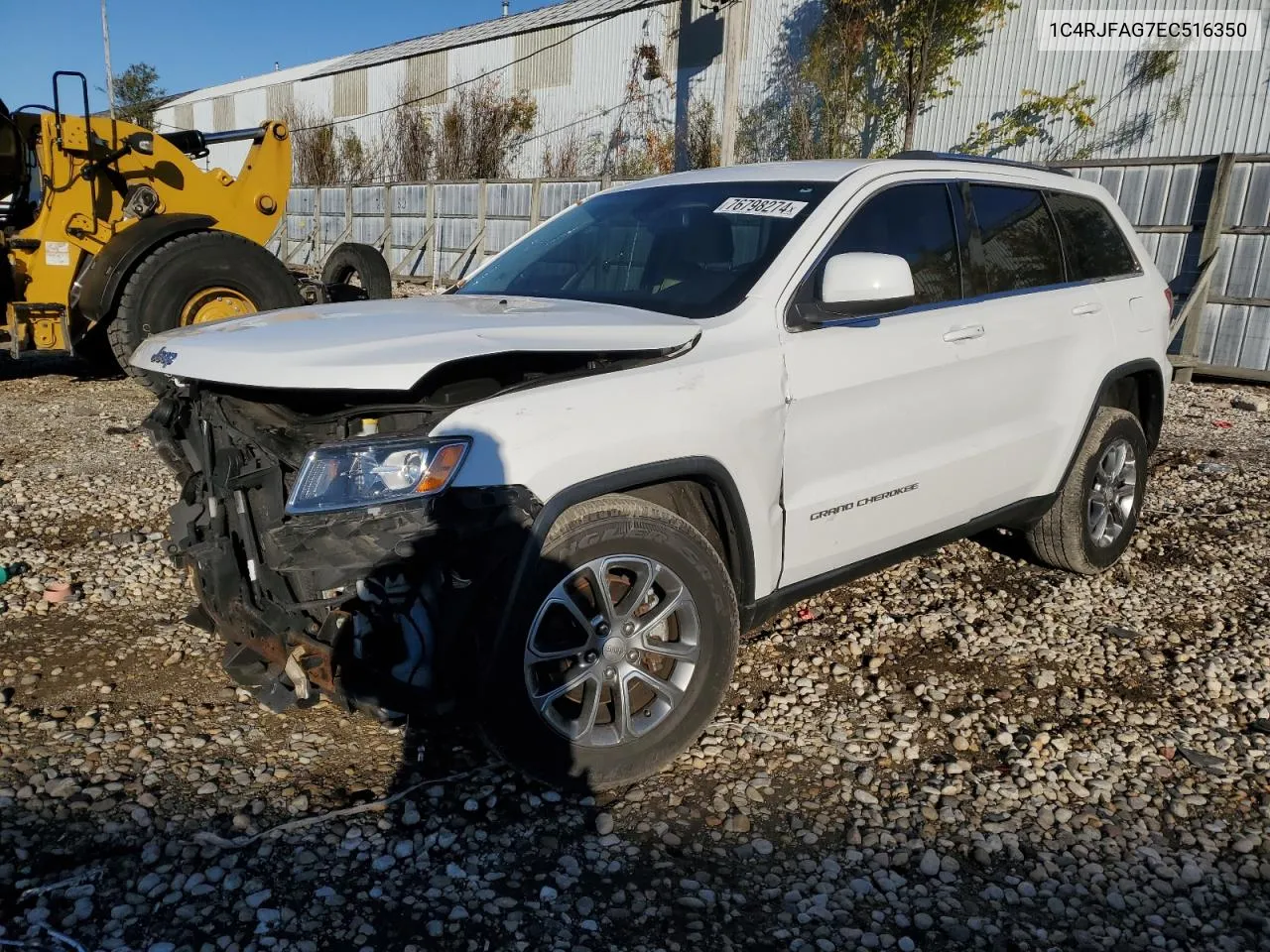 2014 Jeep Grand Cherokee Laredo VIN: 1C4RJFAG7EC516350 Lot: 76798274