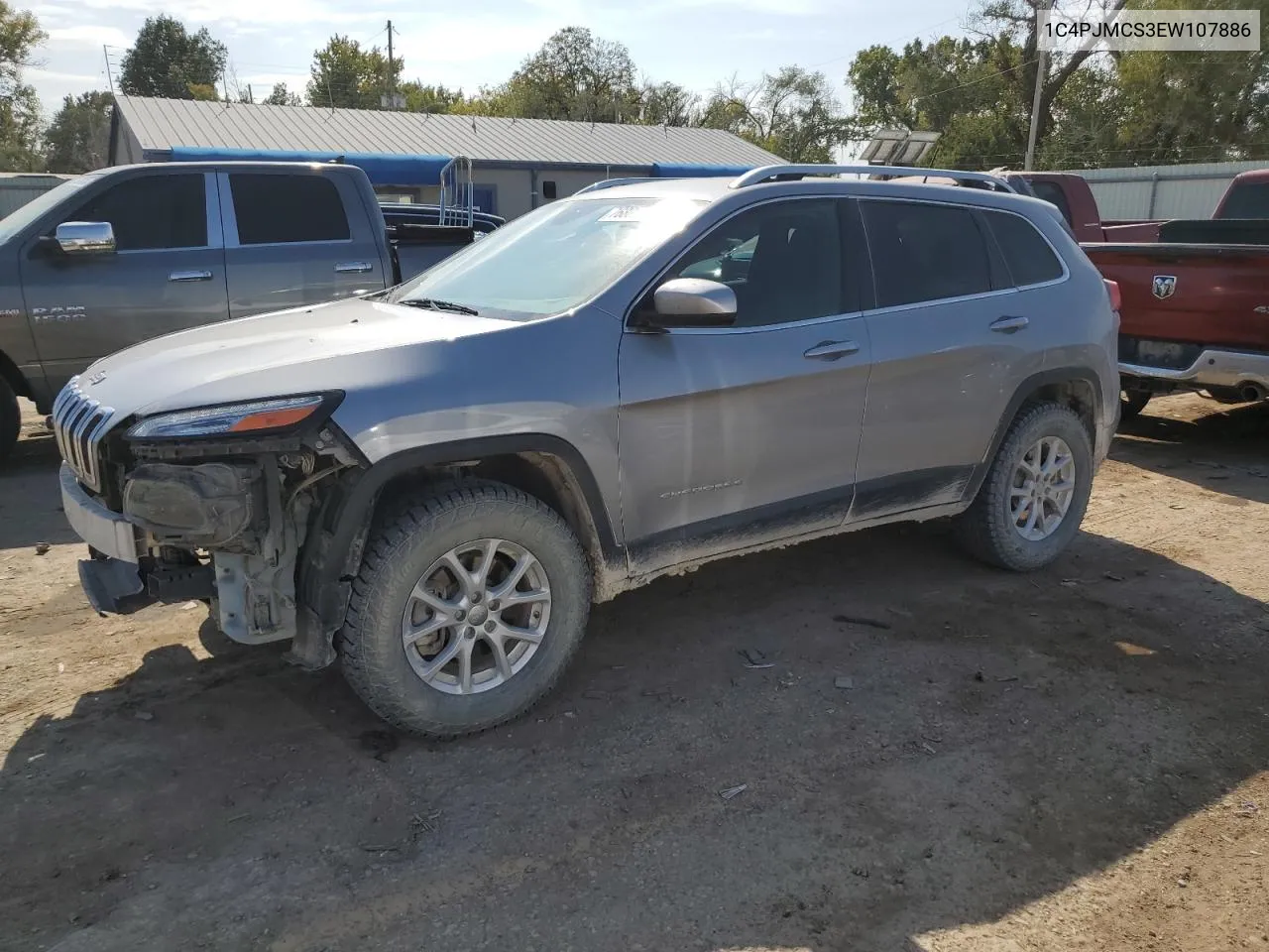 2014 Jeep Cherokee Latitude VIN: 1C4PJMCS3EW107886 Lot: 76805534