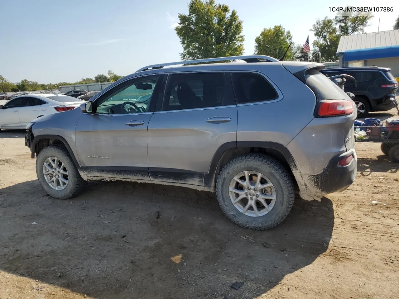 2014 Jeep Cherokee Latitude VIN: 1C4PJMCS3EW107886 Lot: 76805534