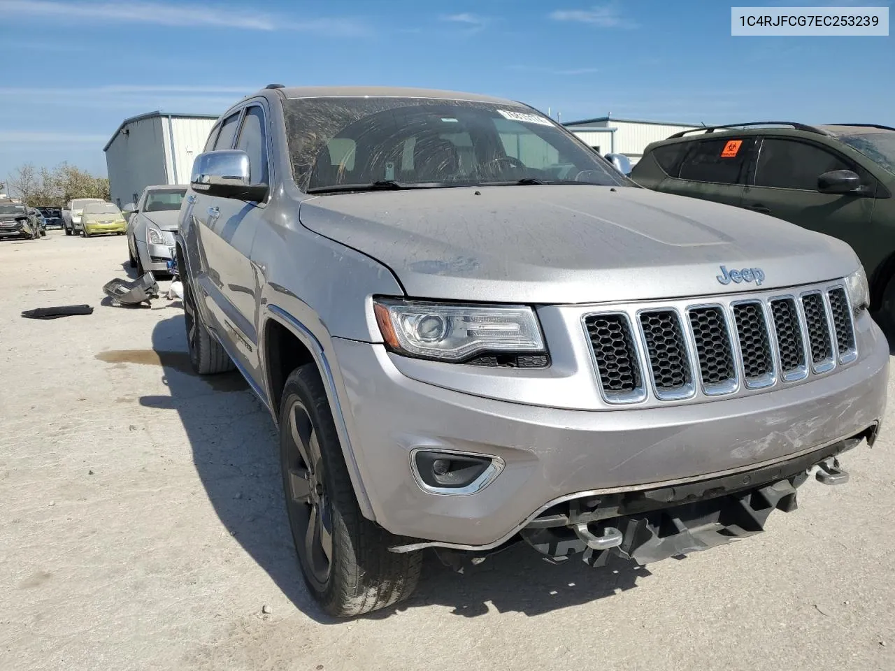 2014 Jeep Grand Cherokee Overland VIN: 1C4RJFCG7EC253239 Lot: 76815174