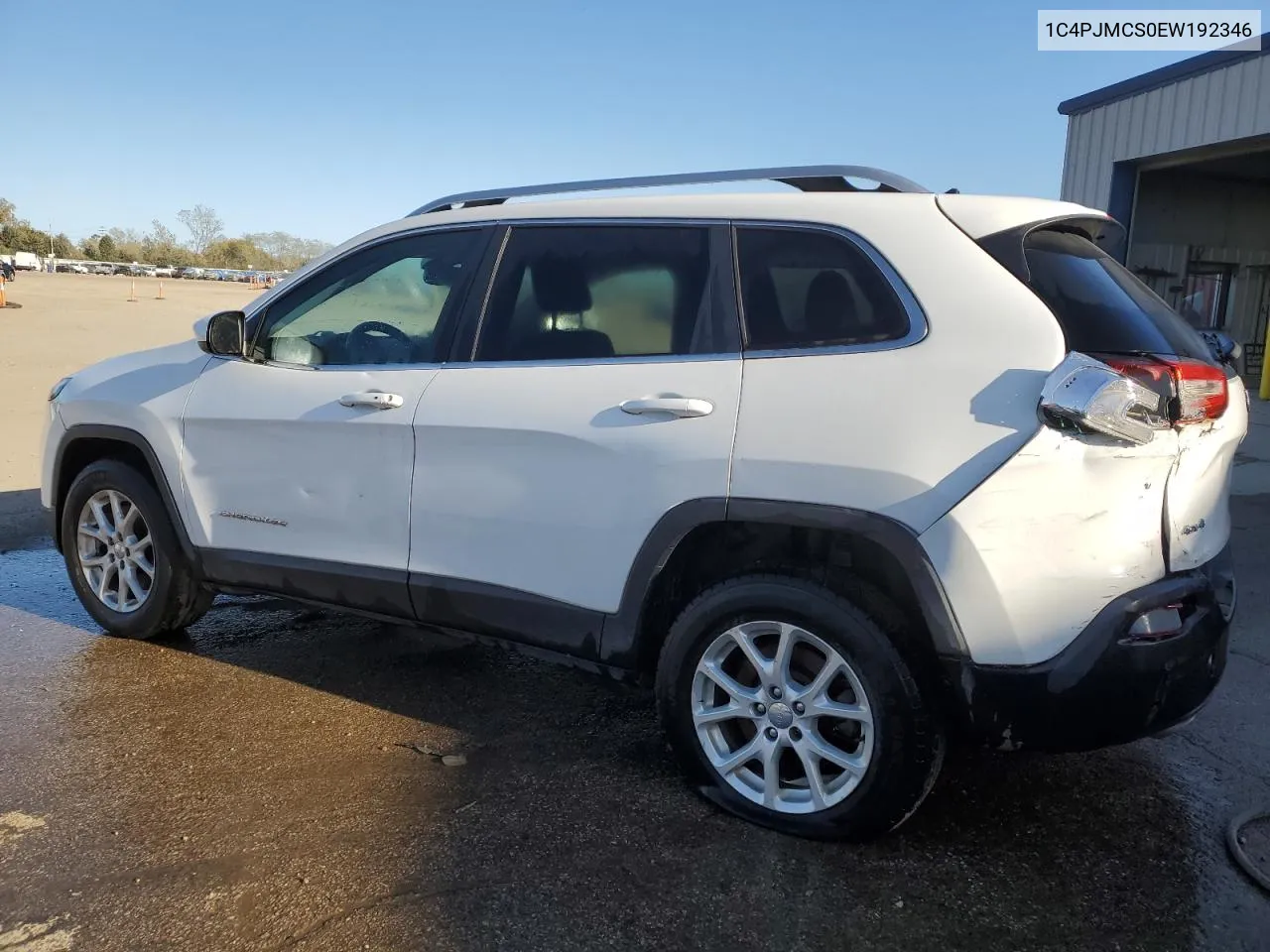 2014 Jeep Cherokee Latitude VIN: 1C4PJMCS0EW192346 Lot: 76816404