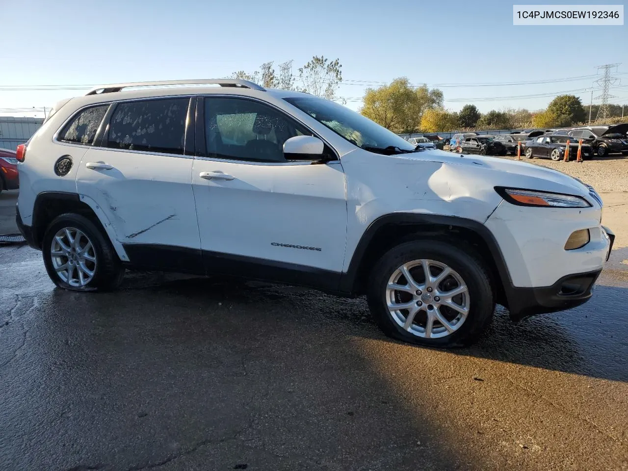 2014 Jeep Cherokee Latitude VIN: 1C4PJMCS0EW192346 Lot: 76816404