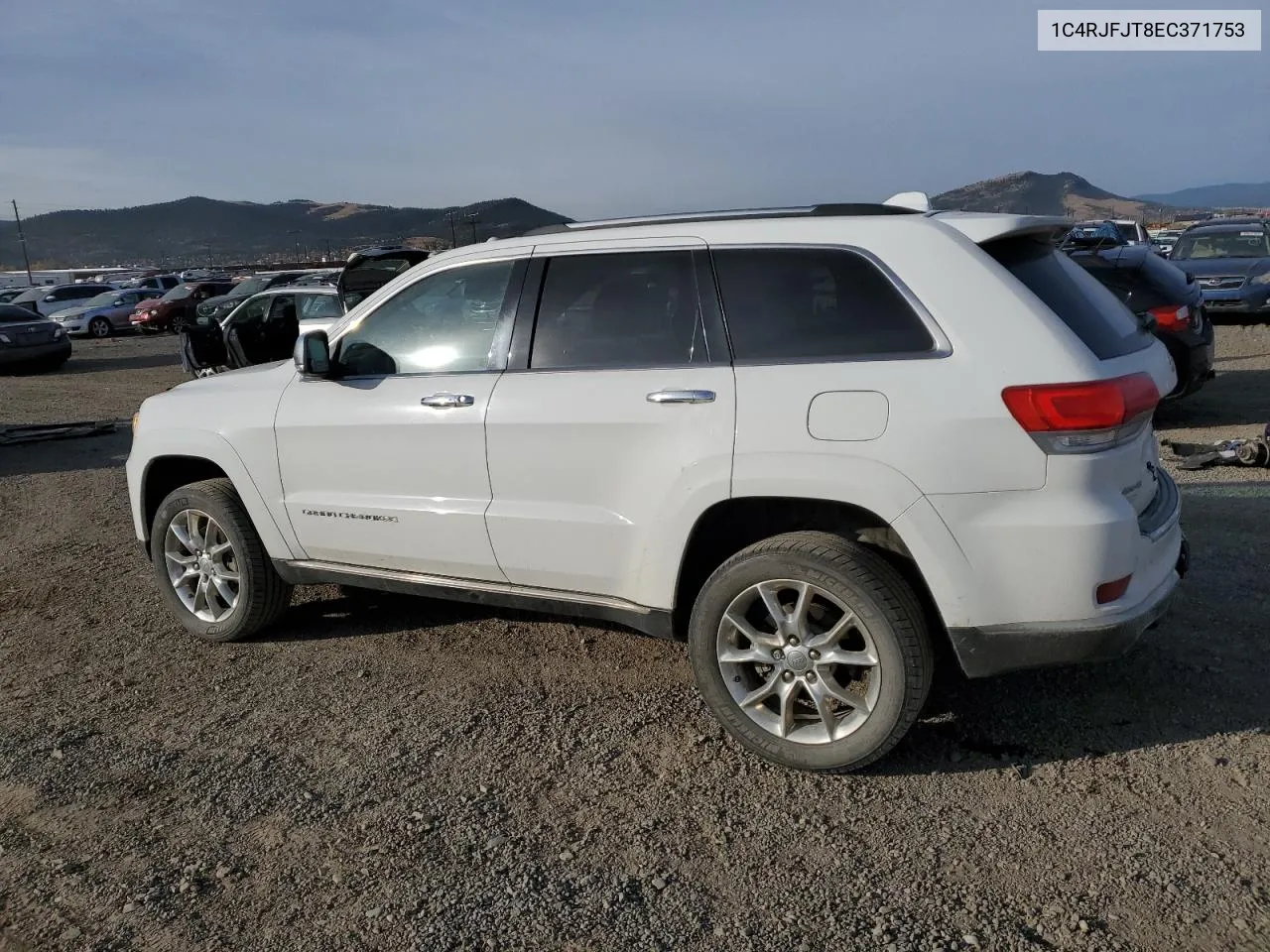 2014 Jeep Grand Cherokee Summit VIN: 1C4RJFJT8EC371753 Lot: 76835654