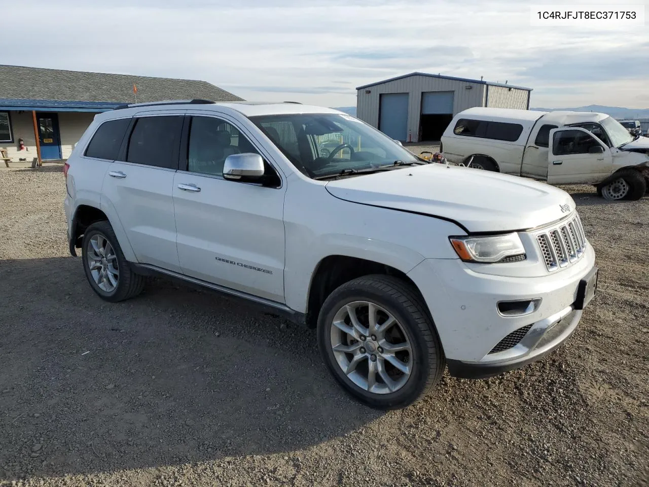 2014 Jeep Grand Cherokee Summit VIN: 1C4RJFJT8EC371753 Lot: 76835654