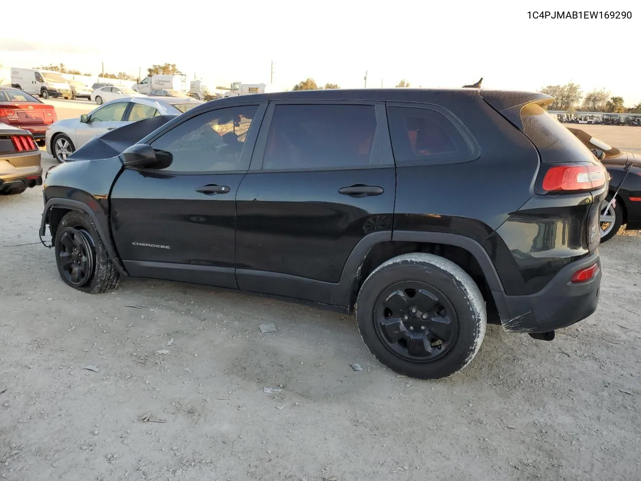 2014 Jeep Cherokee Sport VIN: 1C4PJMAB1EW169290 Lot: 76890124